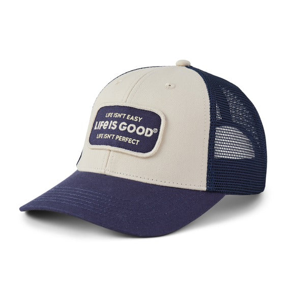 Life Isn't Perfect Patch Trucker Hat