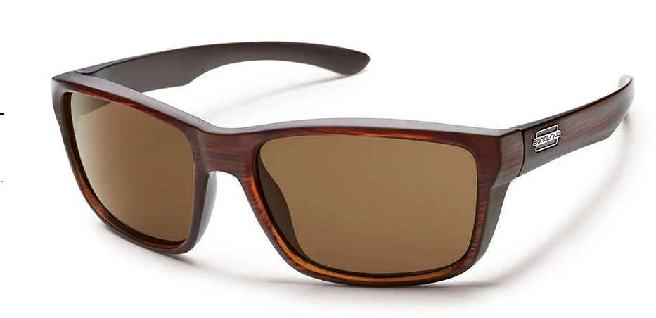 Mayor-Burnished Brown Frame-Brown Polarized Lens
