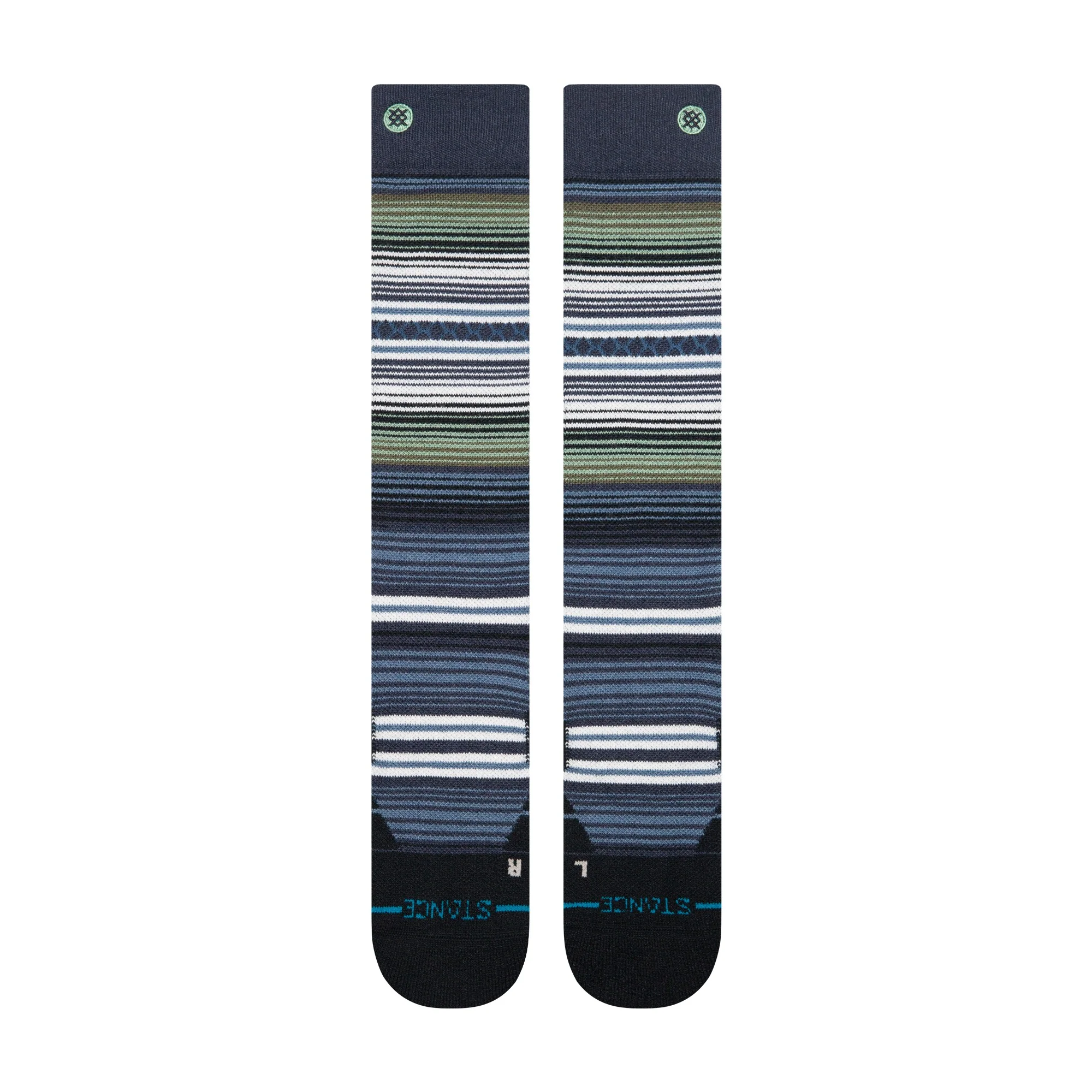 Medium Performance Wool Snow Over The Calf Socks - Image 2