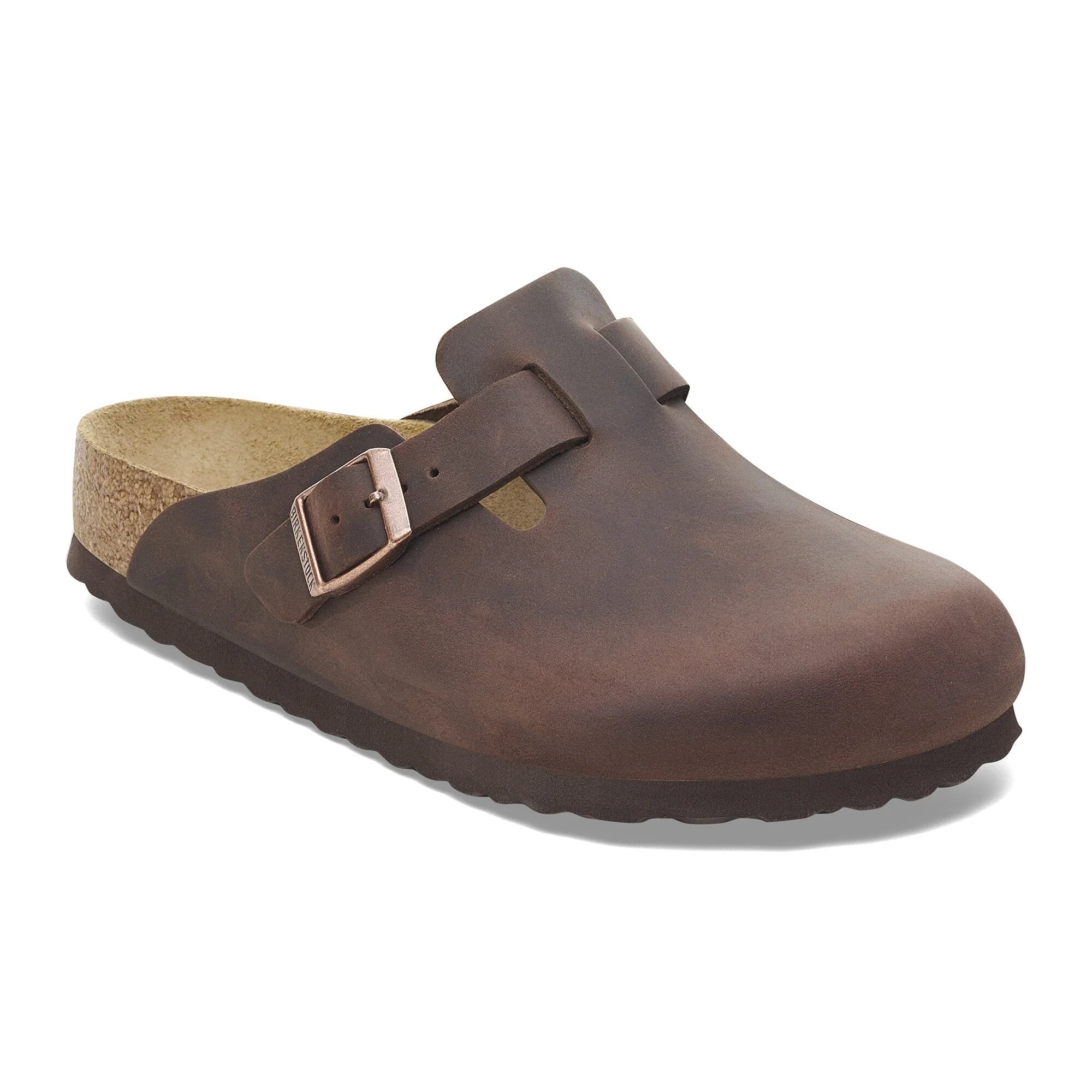 Men's Boston Soft Footbed Oiled Leather Clog