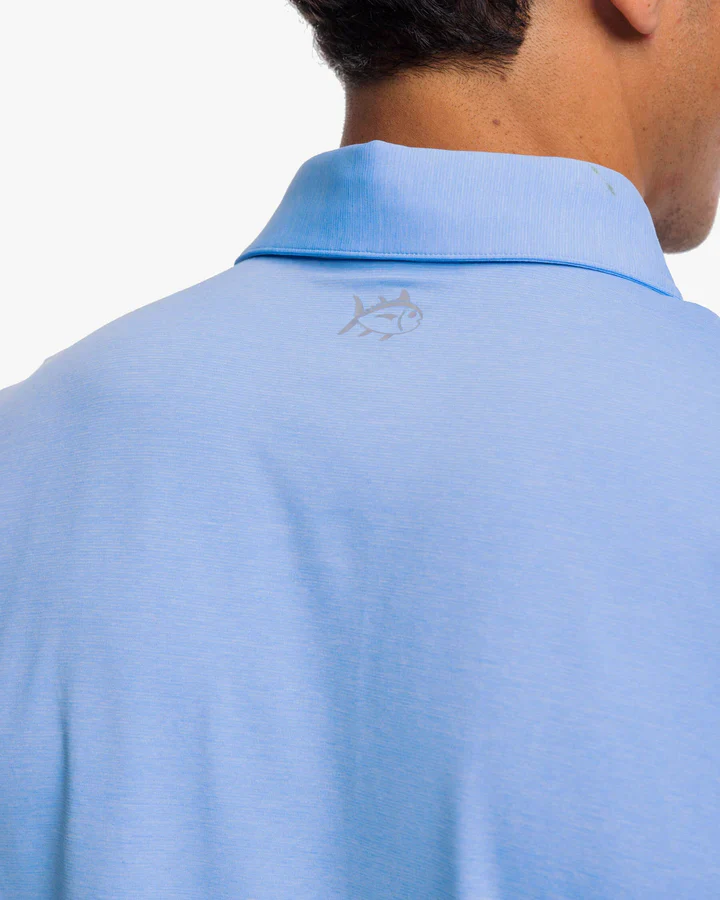 Men's Brrreeze Heather Performance Polo Shirt - Image 3