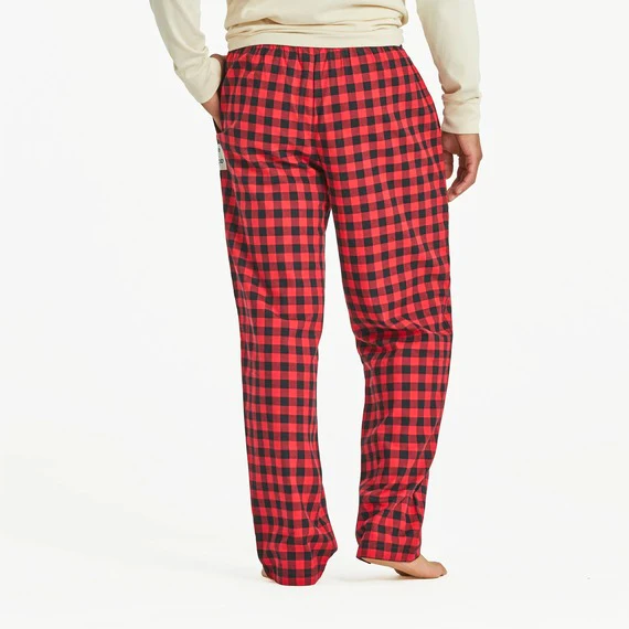 Men's Buffalo Check Pattern Classic Sleep Pant - Image 2