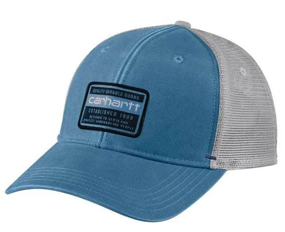 Men's Canvas Mesh-Back Quality Graphic Cap