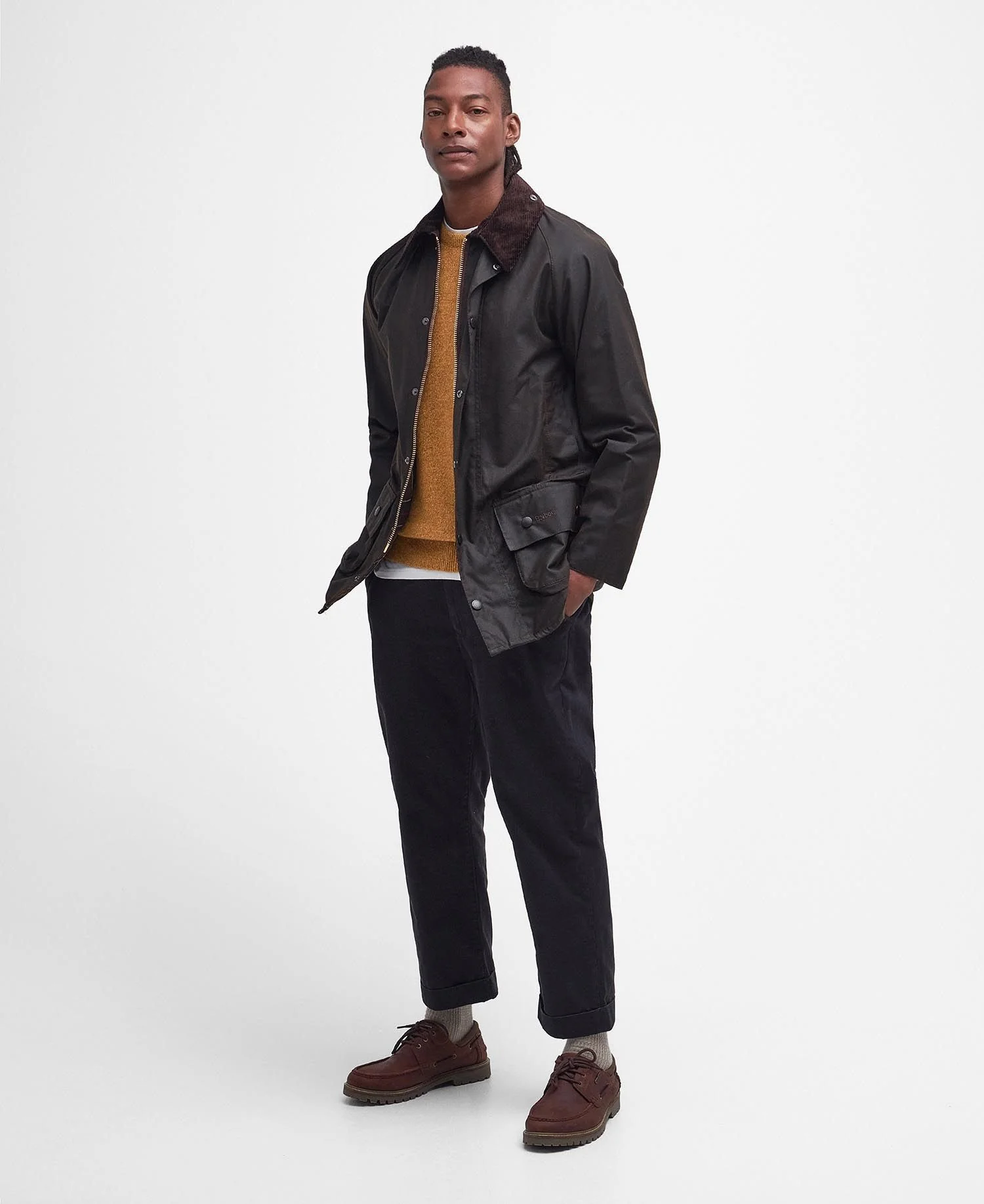 Men's Classic Beaufort Waxed Jacket - Image 3