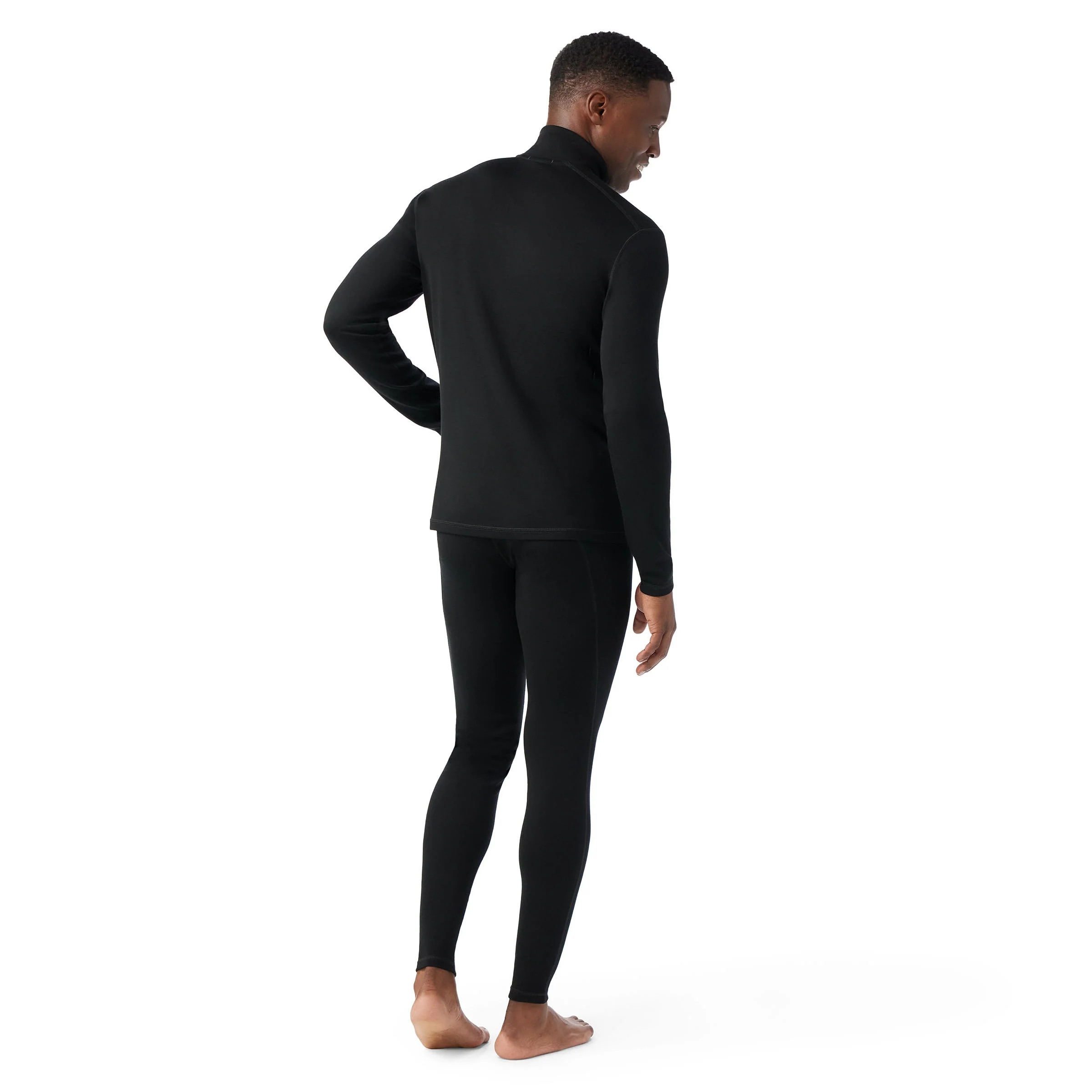 Men's Classic Thermal Merino Base Layer 1/4 Zip - Image 3