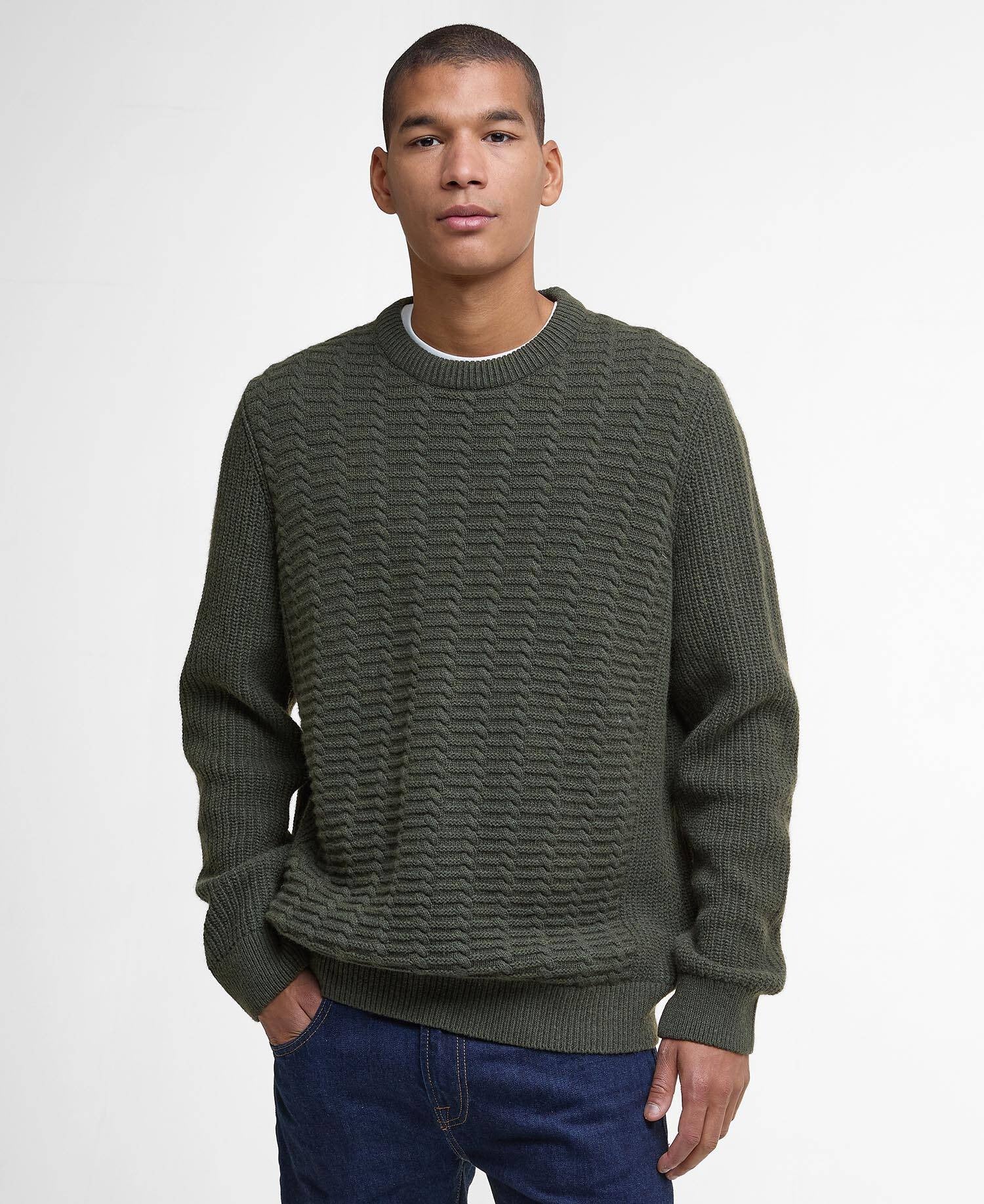 Men's Cleveland Crew Neck Sweater - Image 2
