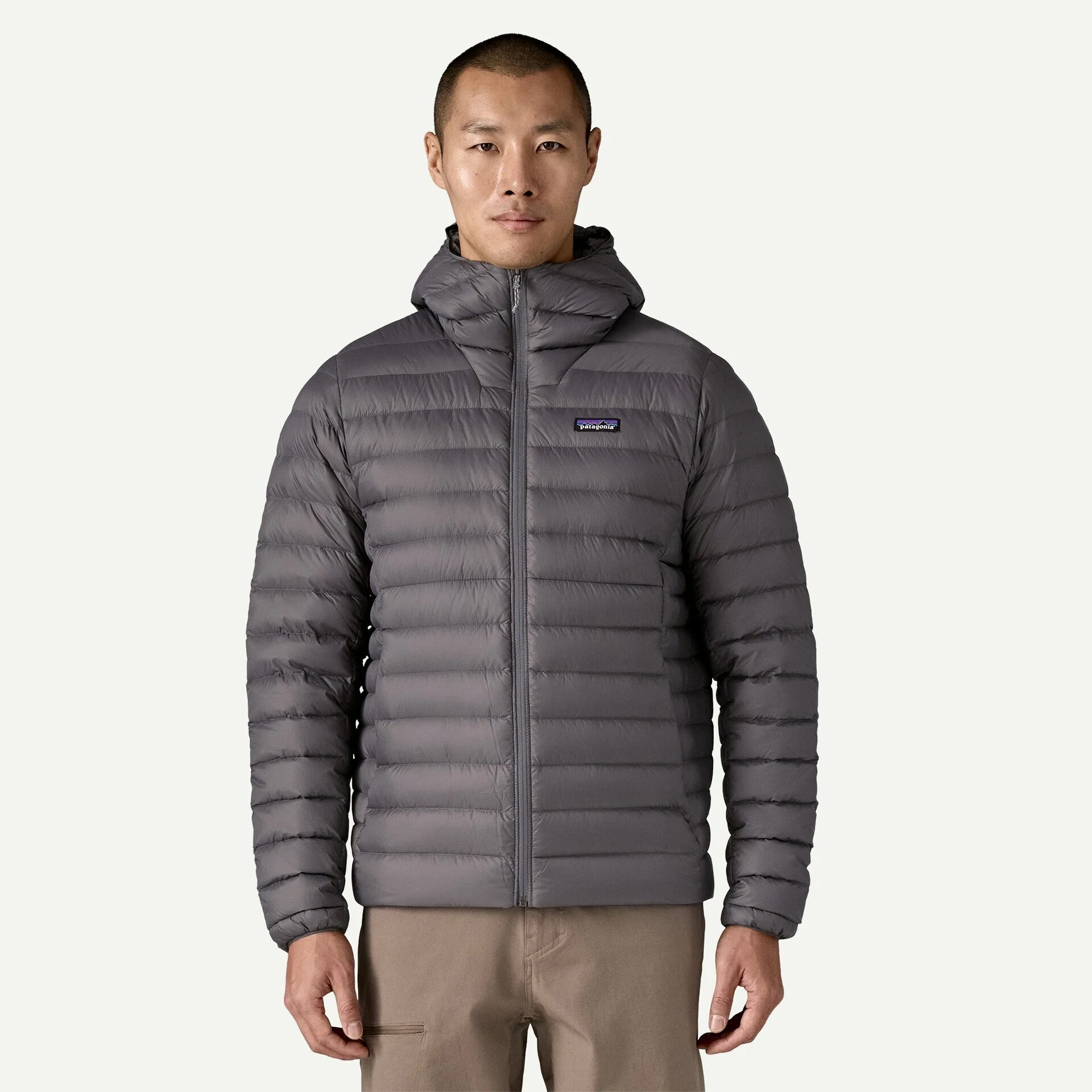 Men's Down Sweater Hoody - Image 2