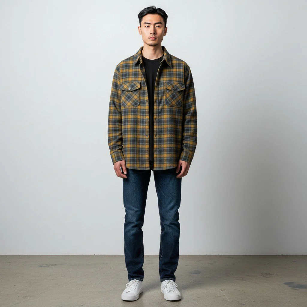 Men's Dwayne Fleece Lined Flannel