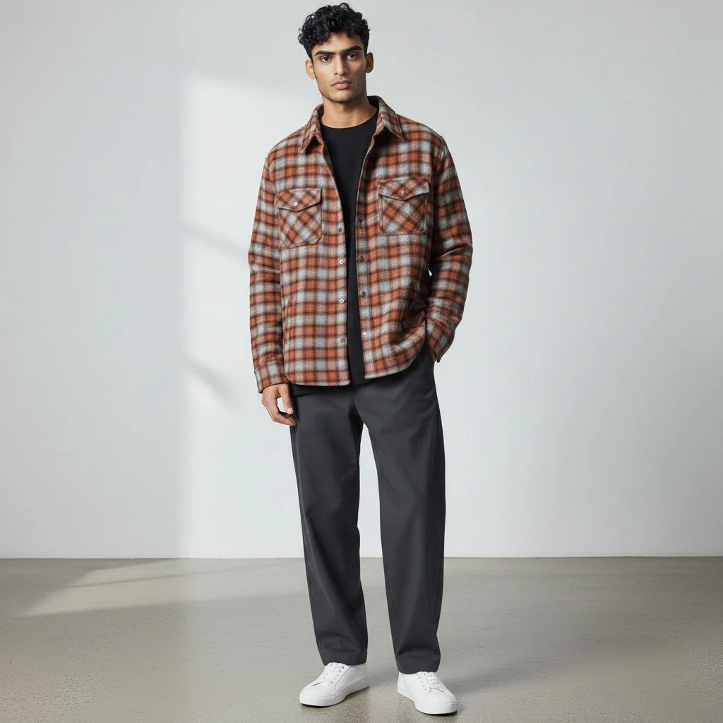 Men's Dwayne Fleece Lined Flannel