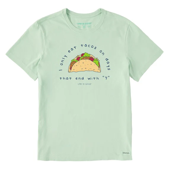 Men's Eat Taco's on Days That End with Y Shirt