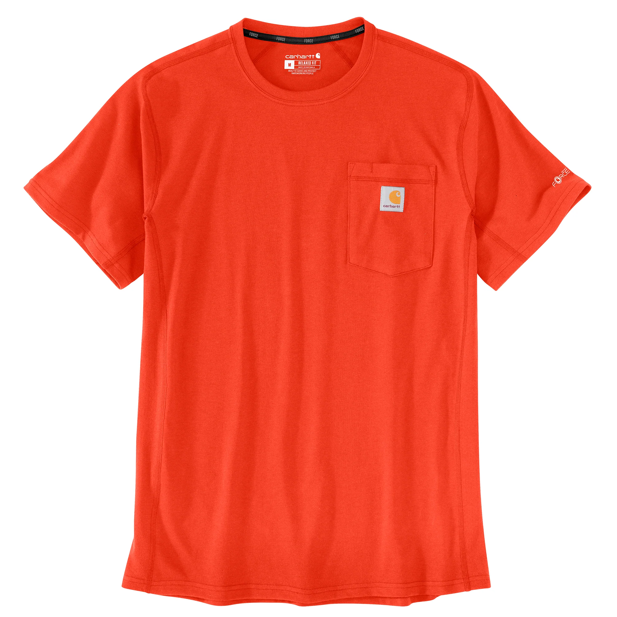 Men's Force Relaxed Fit Midweight Short Sleeve Pocket T-Shirt
