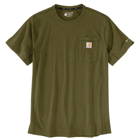Men's Force Relaxed Fit Midweight Short-Sleeve Pocket T-Shirt
