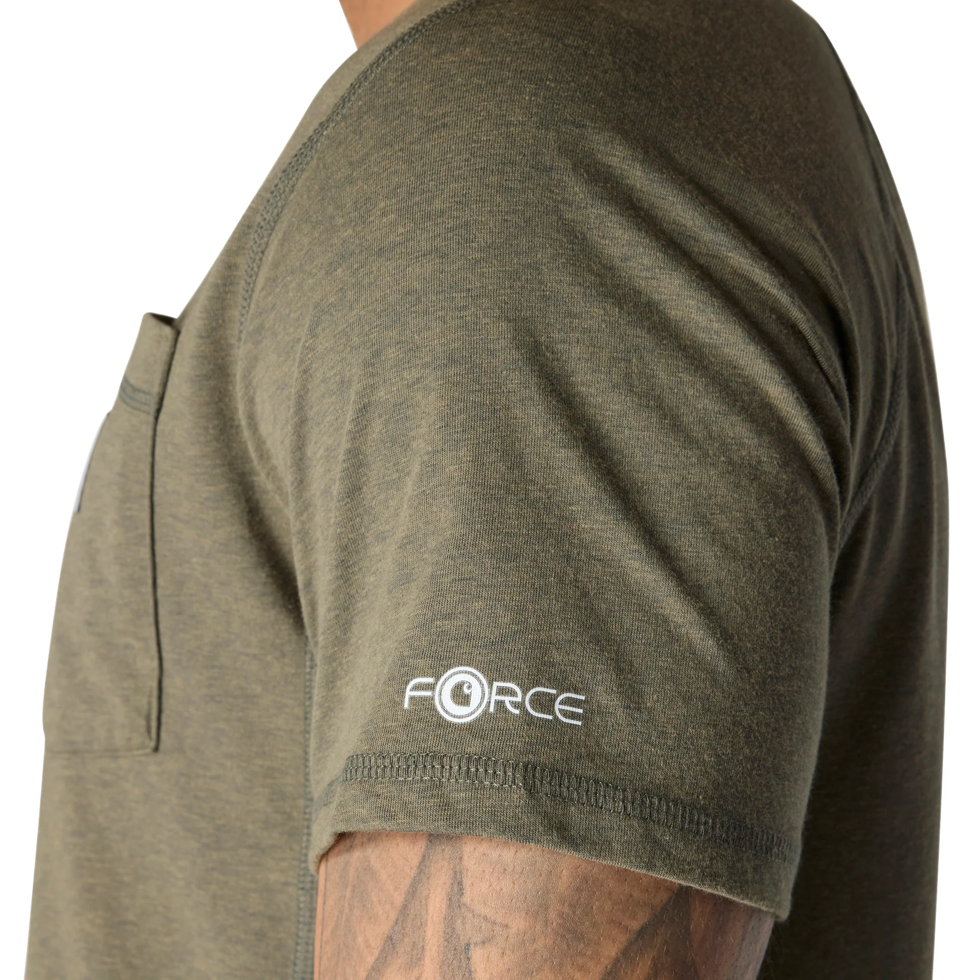 Men's Force Relaxed Fit Midweight Short-Sleeve Pocket T-Shirt - (Tall) - Image 2