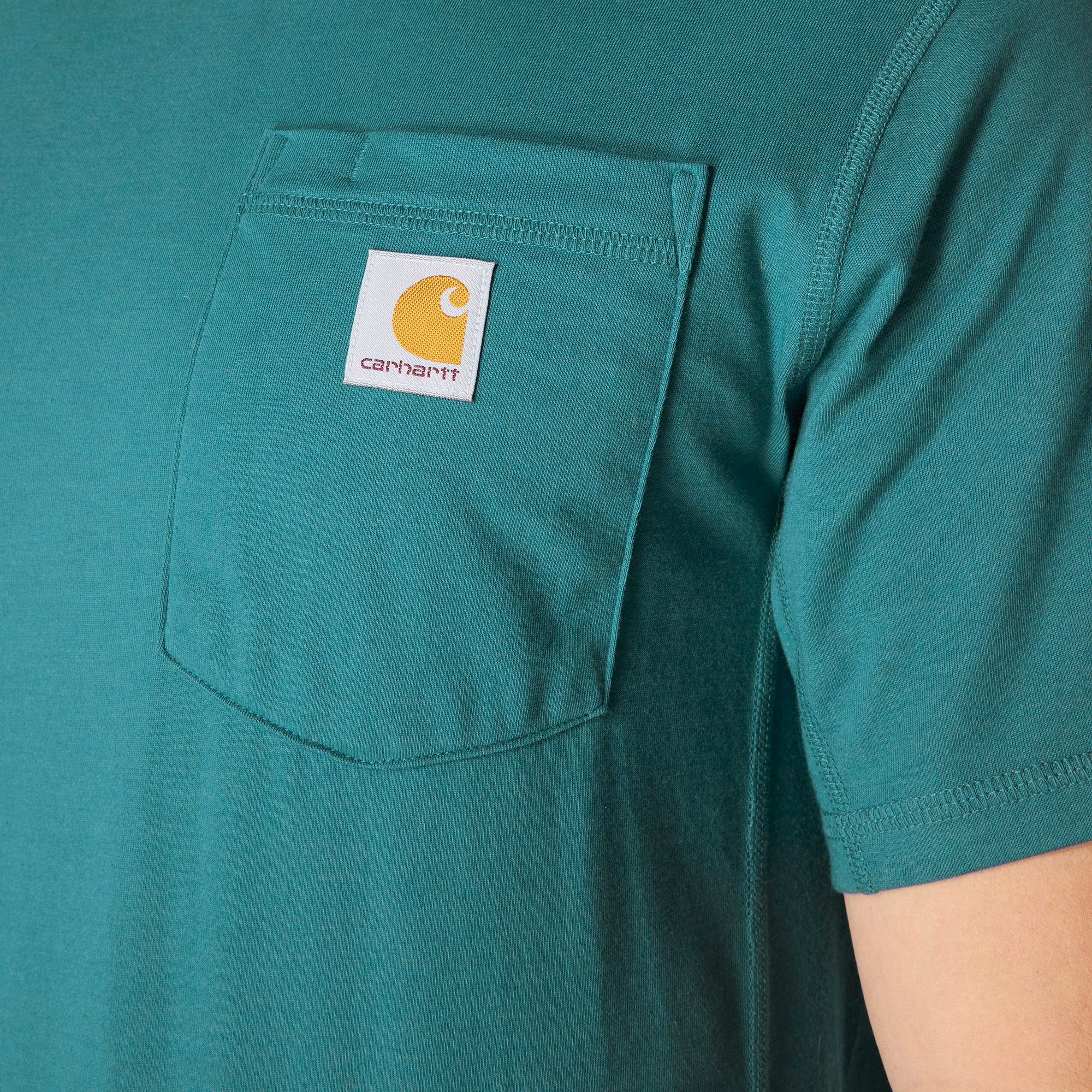 Men's Force Relaxed Fit Midweight Short-Sleeve Pocket T-Shirt - Image 4