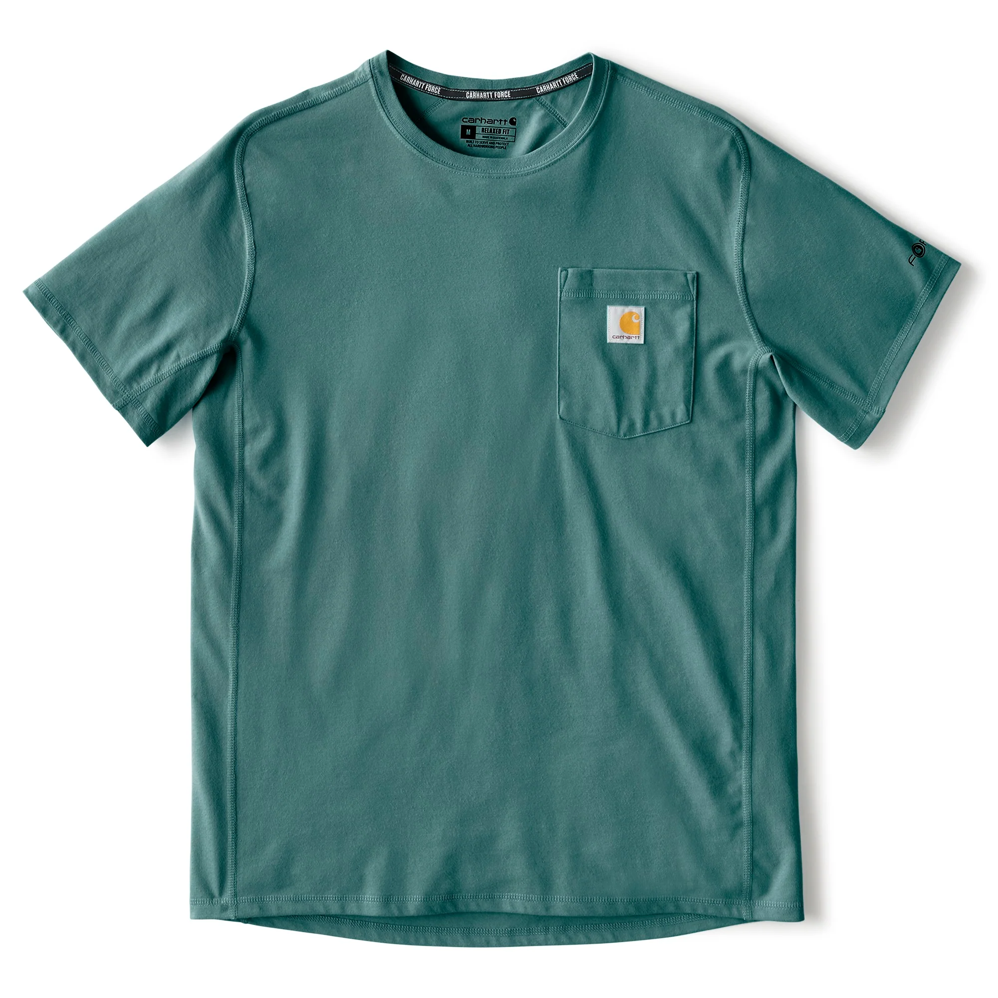 Men's Force Relaxed Fit Midweight Short-Sleeve Pocket T-Shirt - Image 6