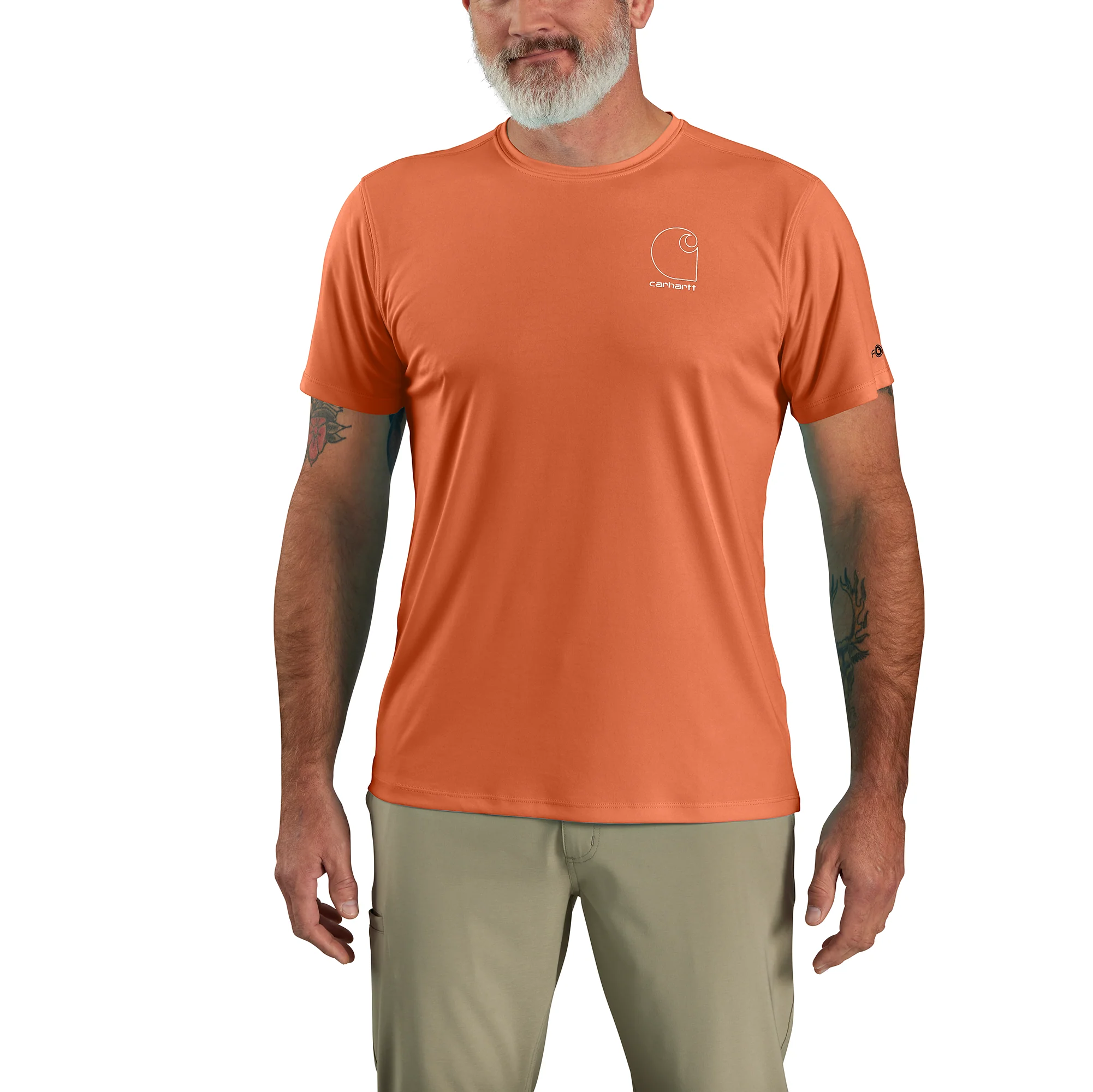 Men's Force Sun Defender Lightweight Short-Sleeve Logo Graphic T-Shirt - Image 2
