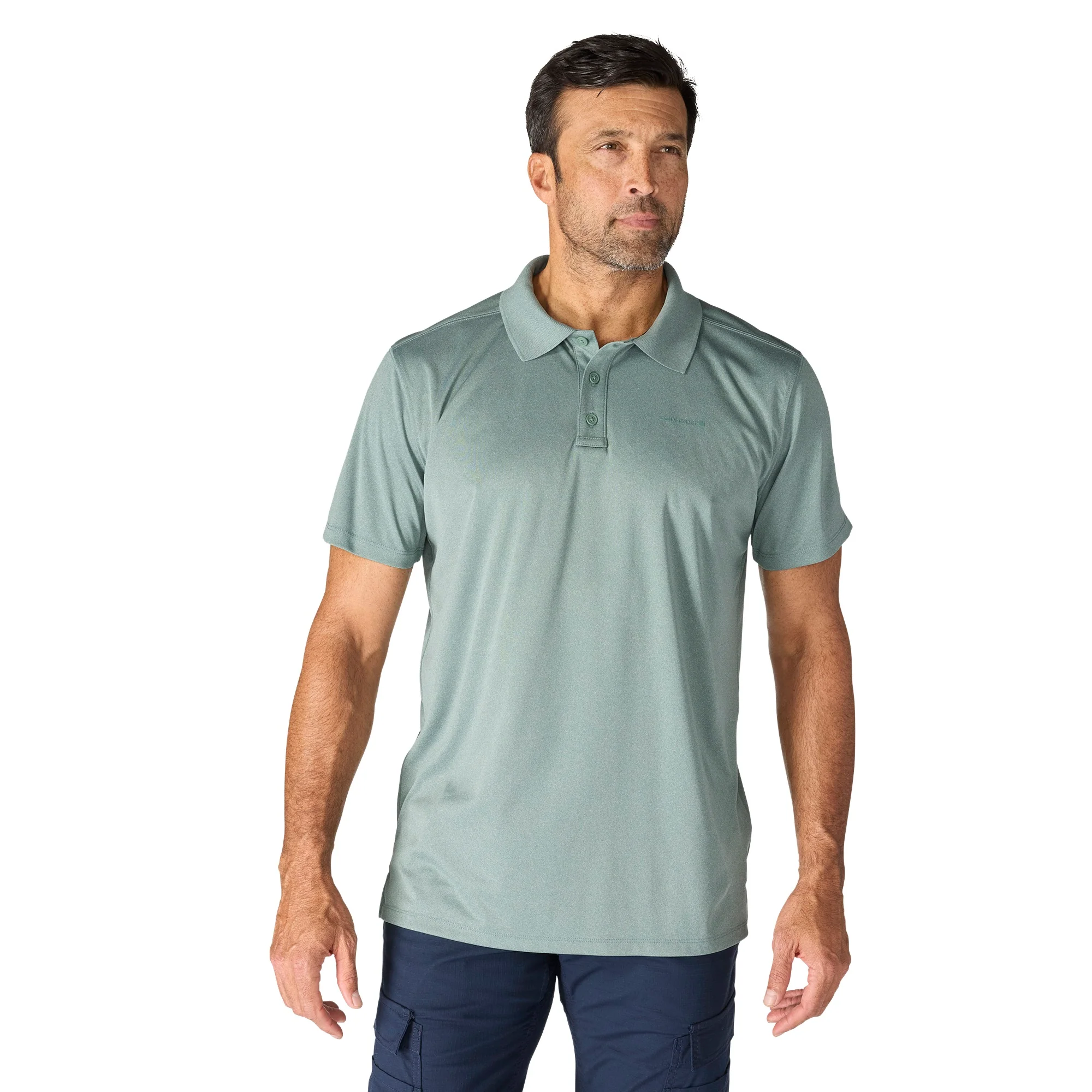 Men's Force Sun Defender Relaxed Fit Lightweight Short-Sleeve Polo