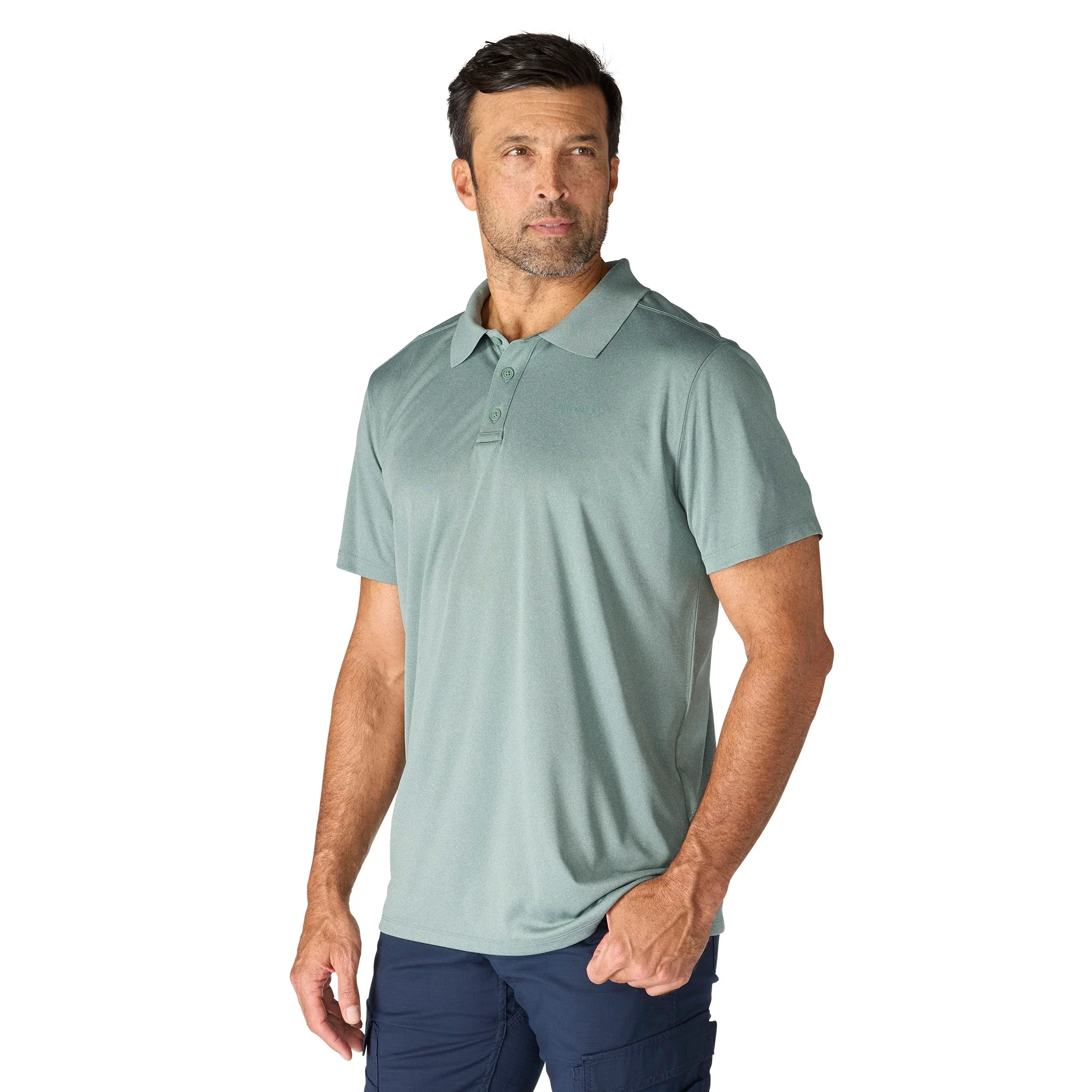 Men's Force Sun Defender Relaxed Fit Lightweight Short-Sleeve Polo - Image 2