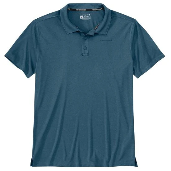 Men's Force Sun Defender Relaxed Fit Lightweight Short-Sleeve Polo