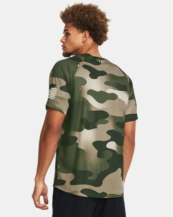 Men's Freedom Tech Camo Short Sleeve Tee - Image 2