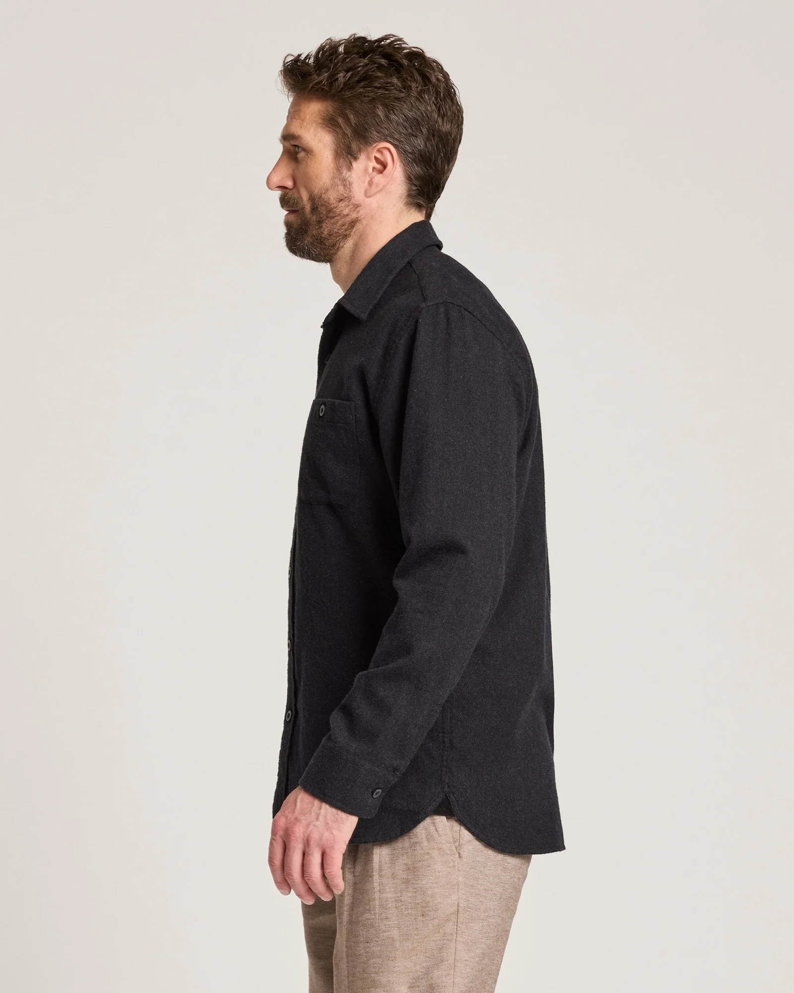 Men's Fremont Cotton Flannel Shirt - Image 3