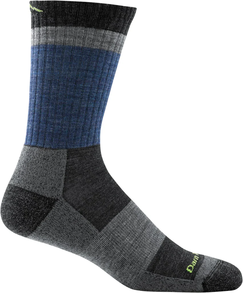Men's Heady Stripe Micro Crew Light Cushion Sock