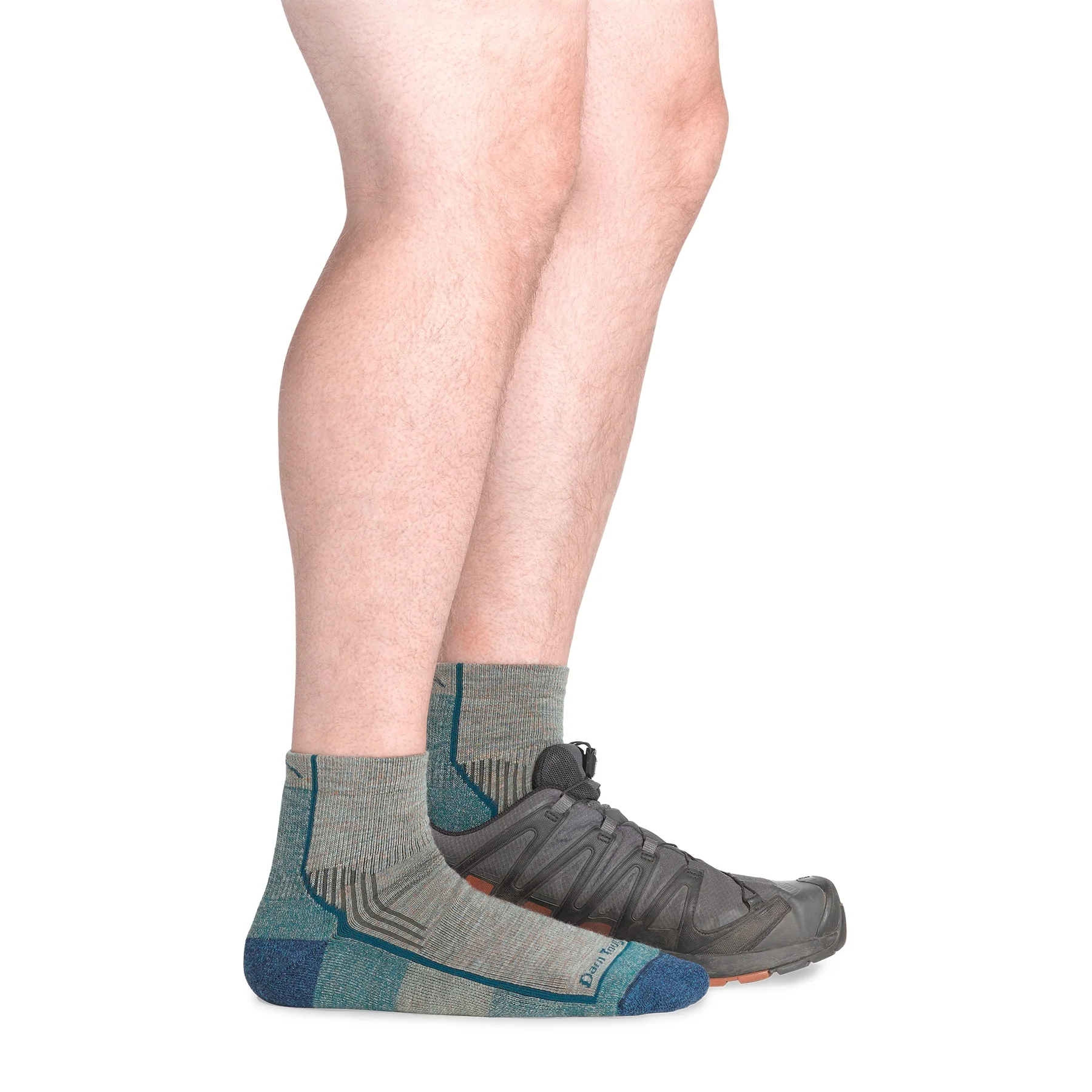 Men's Hiker Quarter Midweight Hiking Socks - Image 2