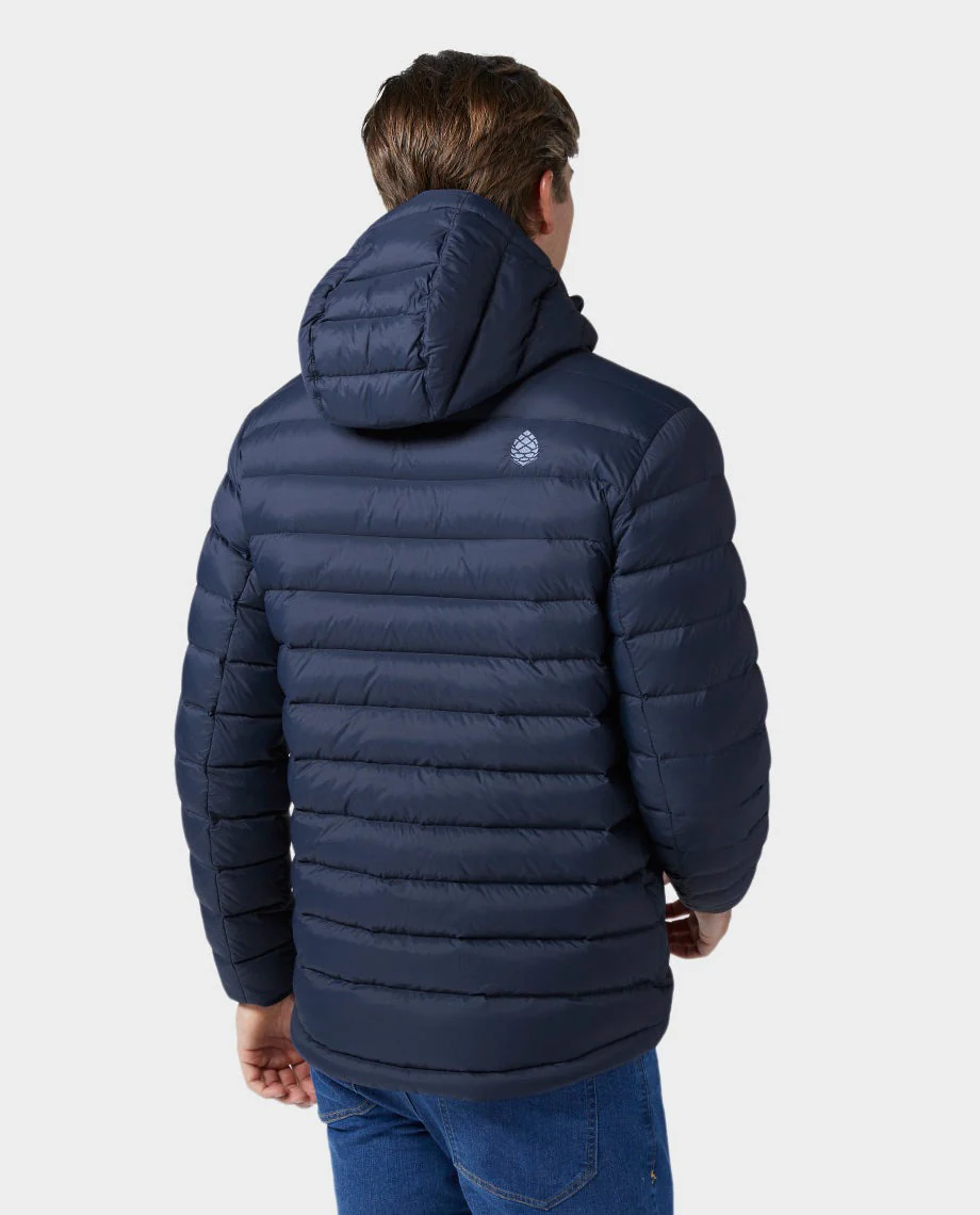Men's Hometown Down Hooded Jacket - Image 2
