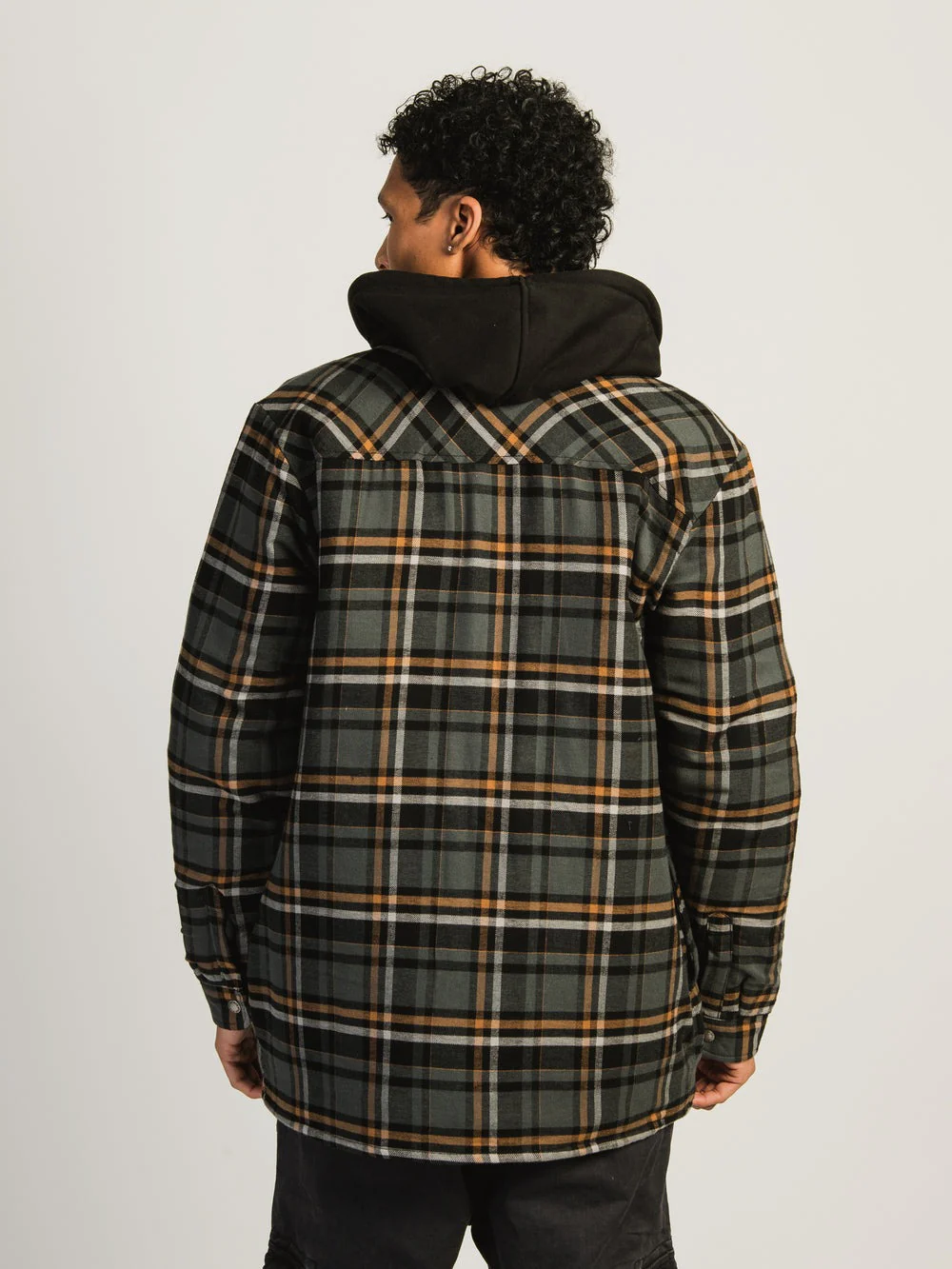 Men's Hydroshield Flannel Shirt Jacket - Image 2