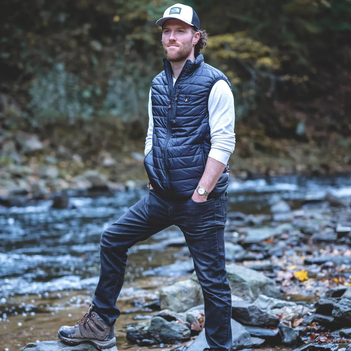 Men's Insulated 5V Battery Heated Puffer Vest - Image 3