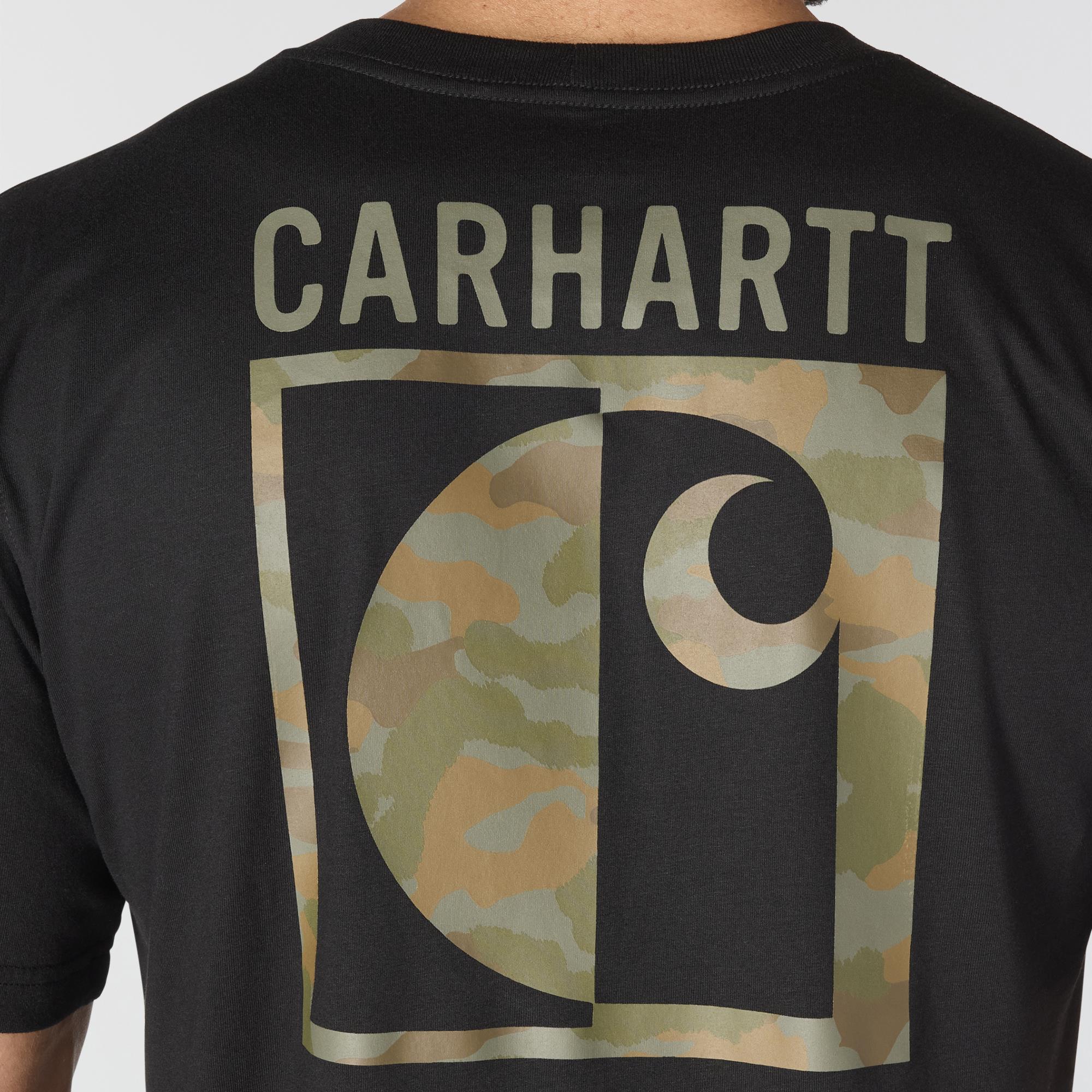 Men's Irvine Relaxed Block Camo T-Shirt - Image 3