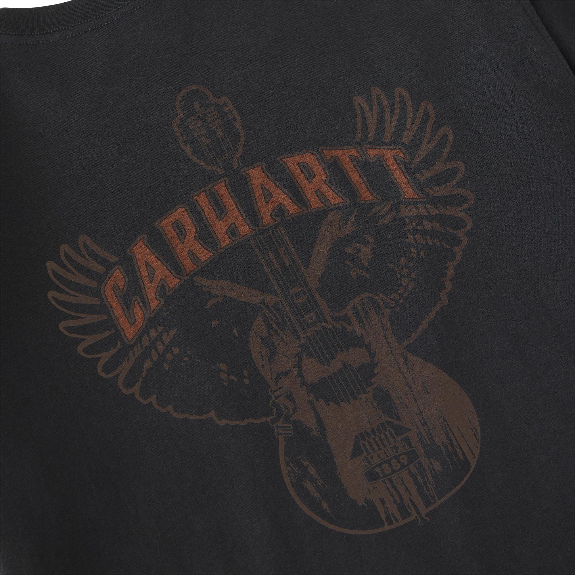 Men's Irvine Relaxed Guitar T-Shirt - Image 3