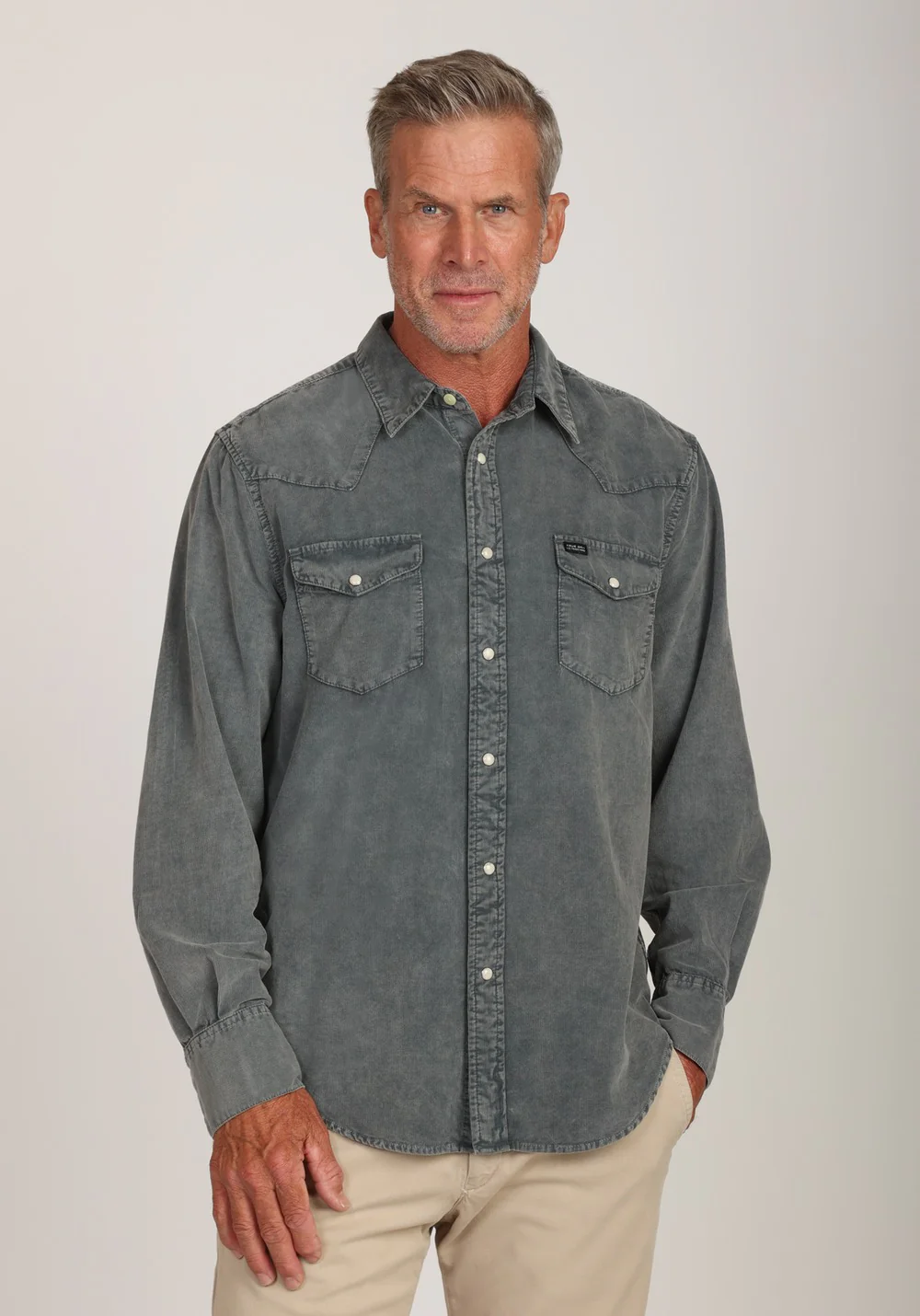 Men's Jackson Cord Western Shirt