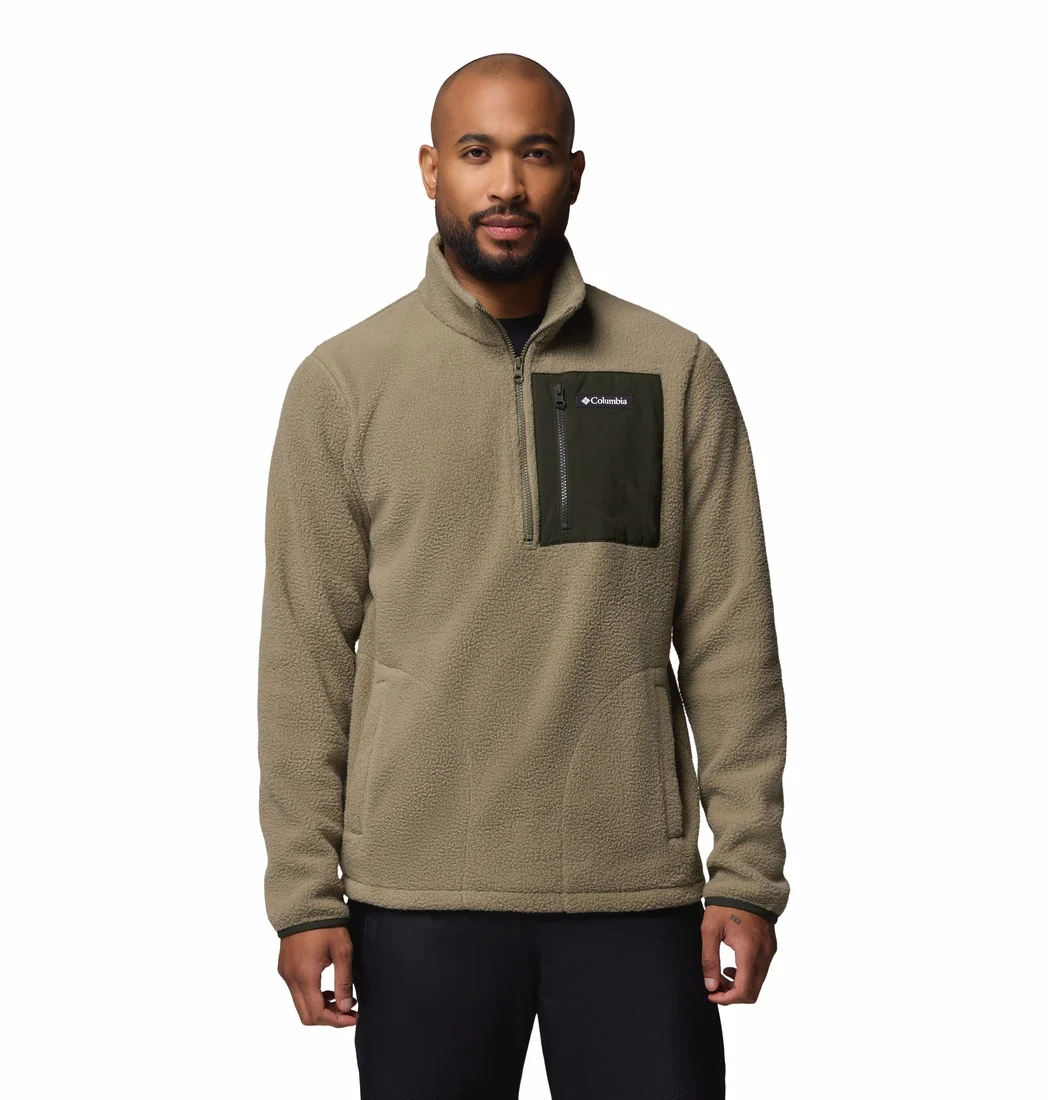 Men's Jasper Ridge Pebbled Half Zip Fleece