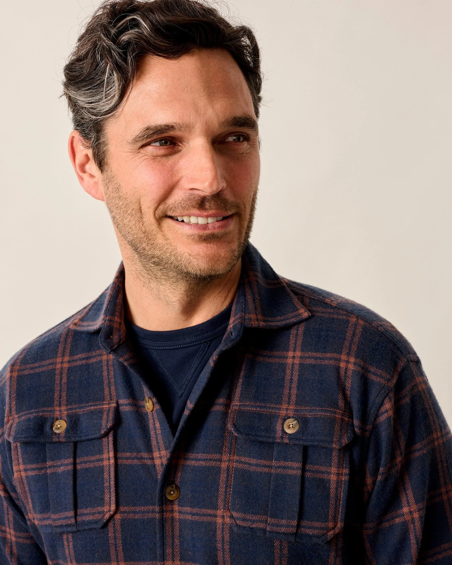 Men's Judah Stretch Knit Flannel Lodge Shirt - Image 4