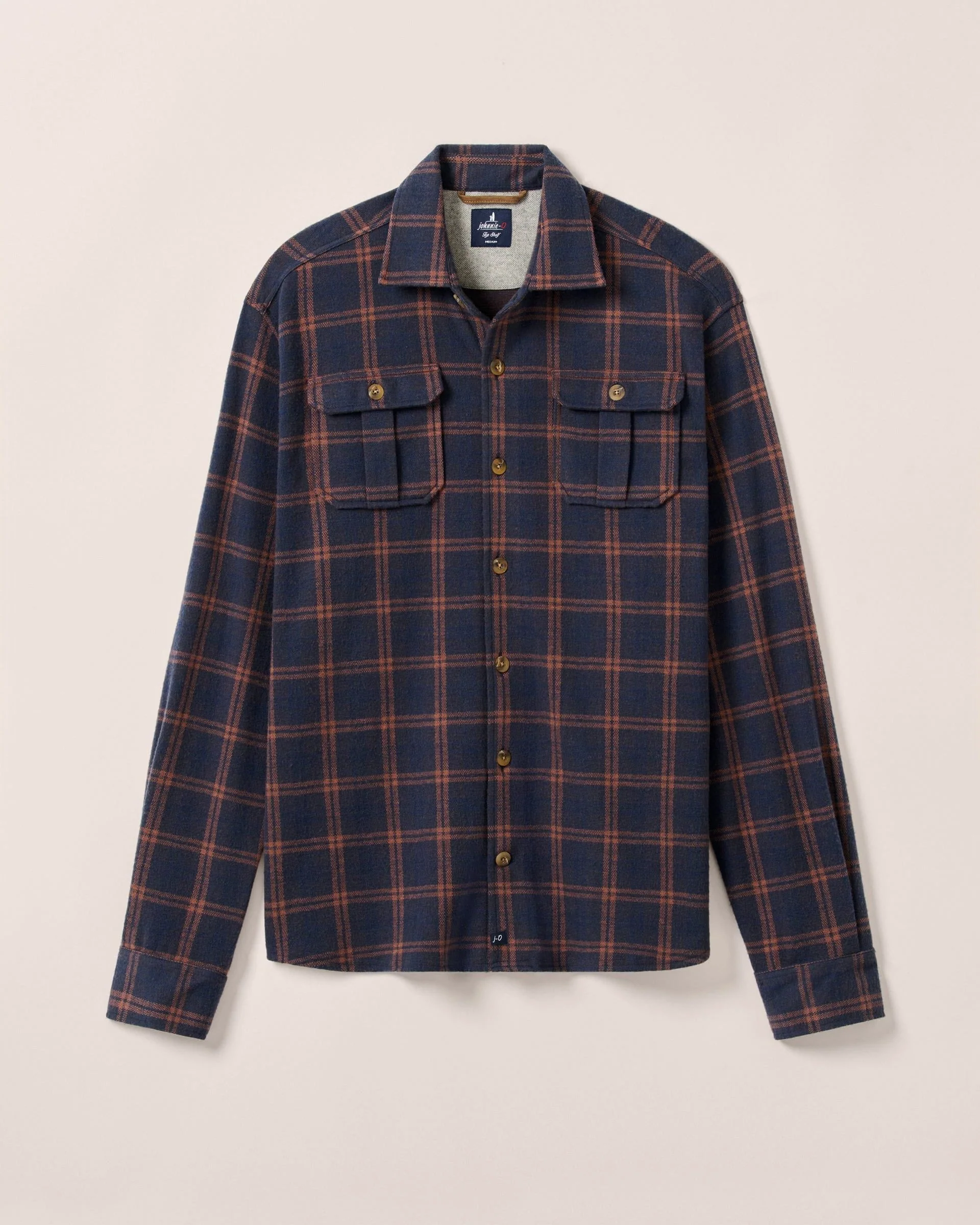 Men's Judah Stretch Knit Flannel Lodge Shirt - Image 5