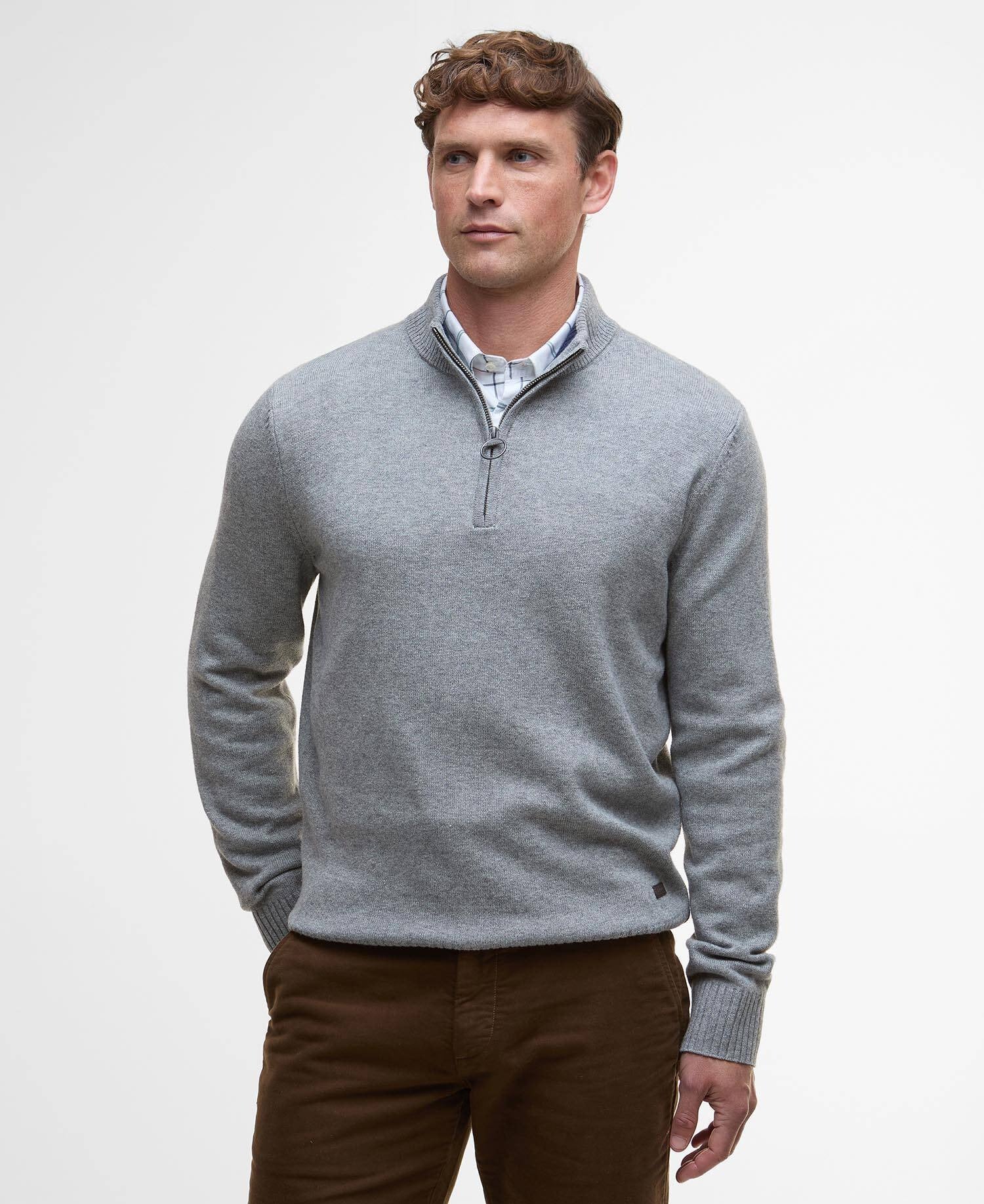 Men's Kelson Half Zip Knitted Jumper - Image 2
