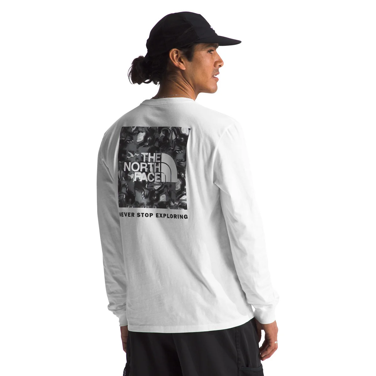 Men's Long Sleeve Box NSE Tee - Image 3