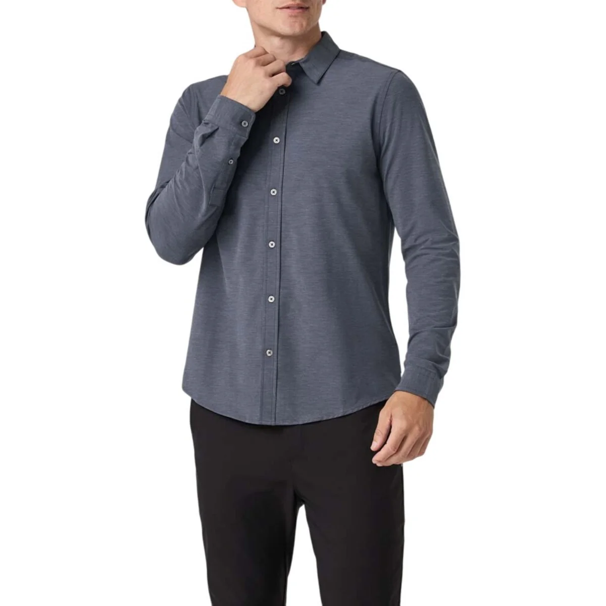 Men's Long Sleeve Bridge Button Down Shirt