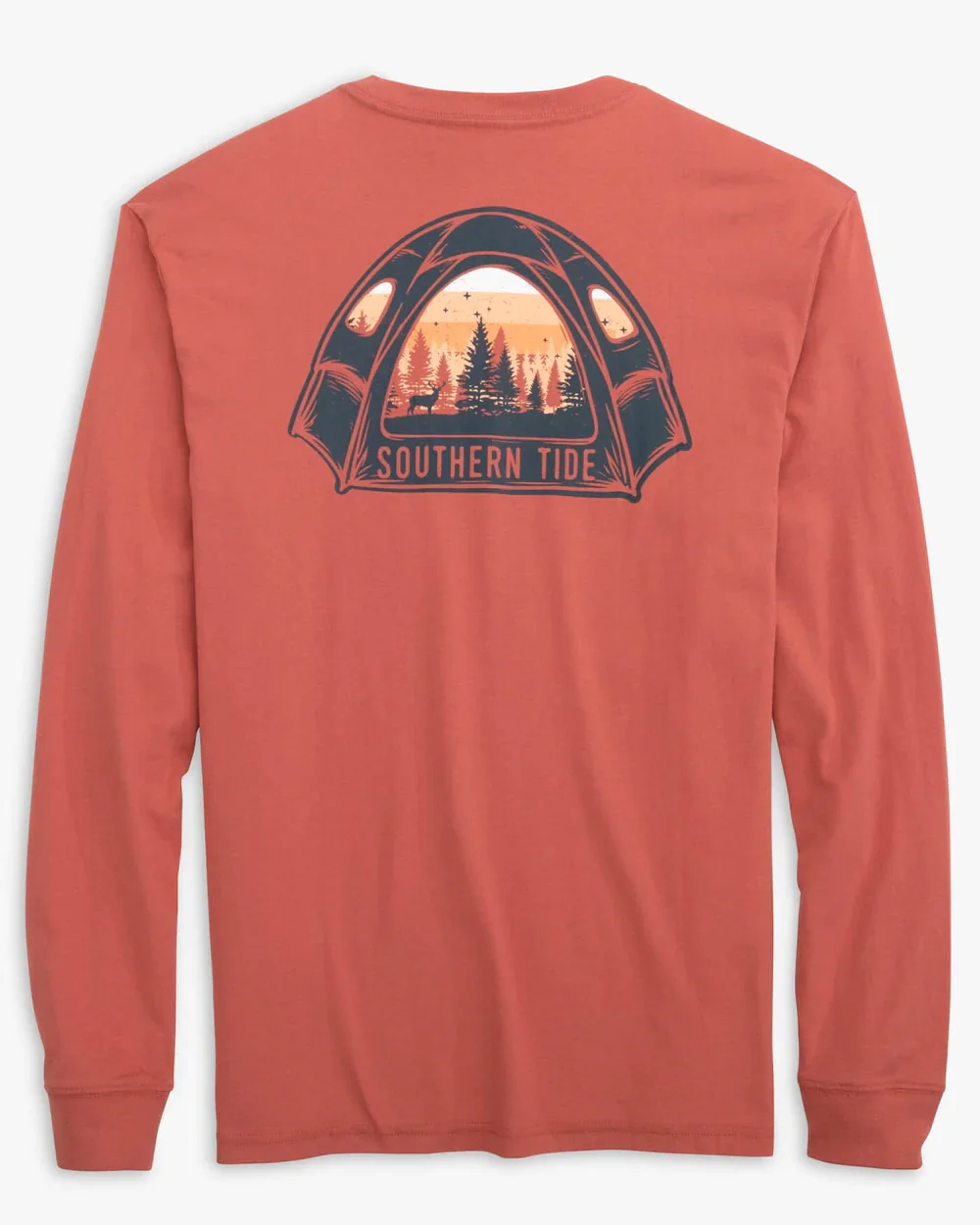 Men's Long Sleeve Gradient Tent Tee shirt - Image 2