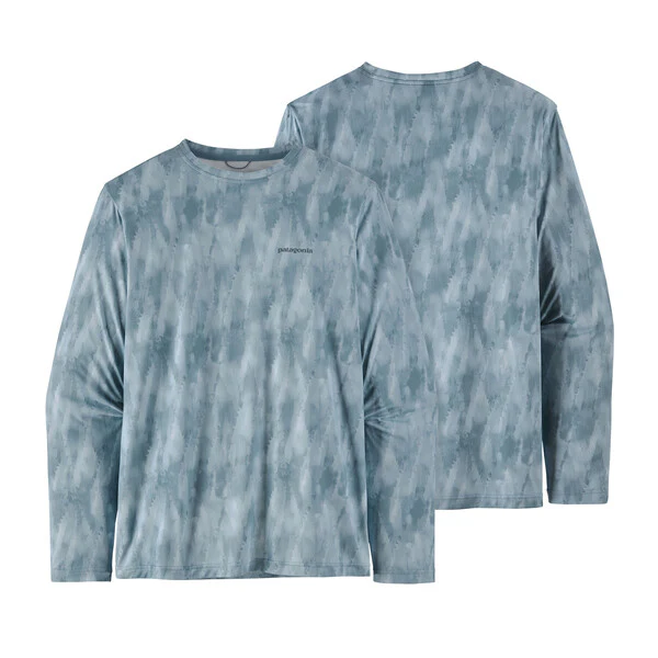 Men's Long-Sleeved Capilene Cool Daily Fish Graphic Shirt