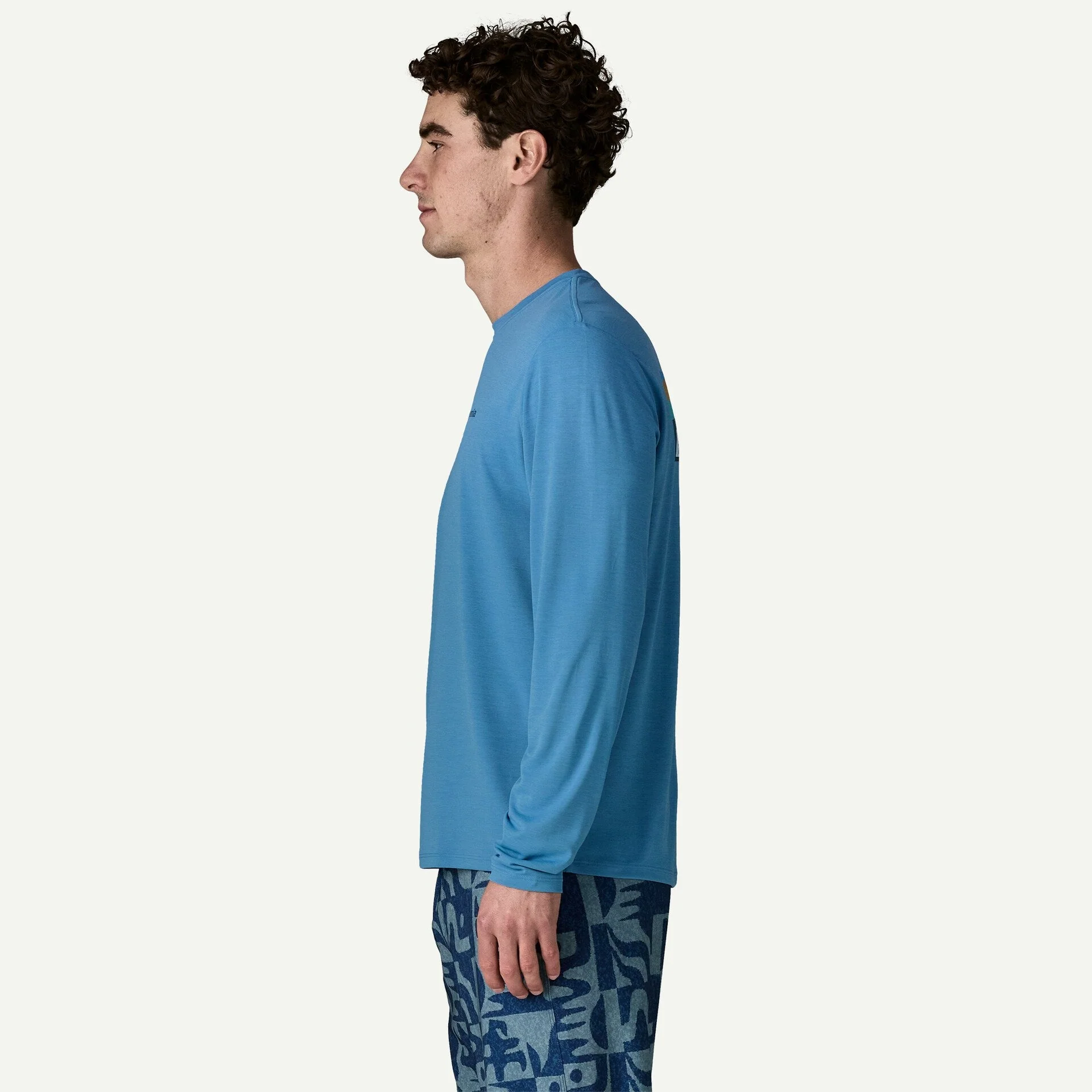 Men's Long-Sleeved Capilene Cool Daily Shirt - Boardshort Logo - Image 5