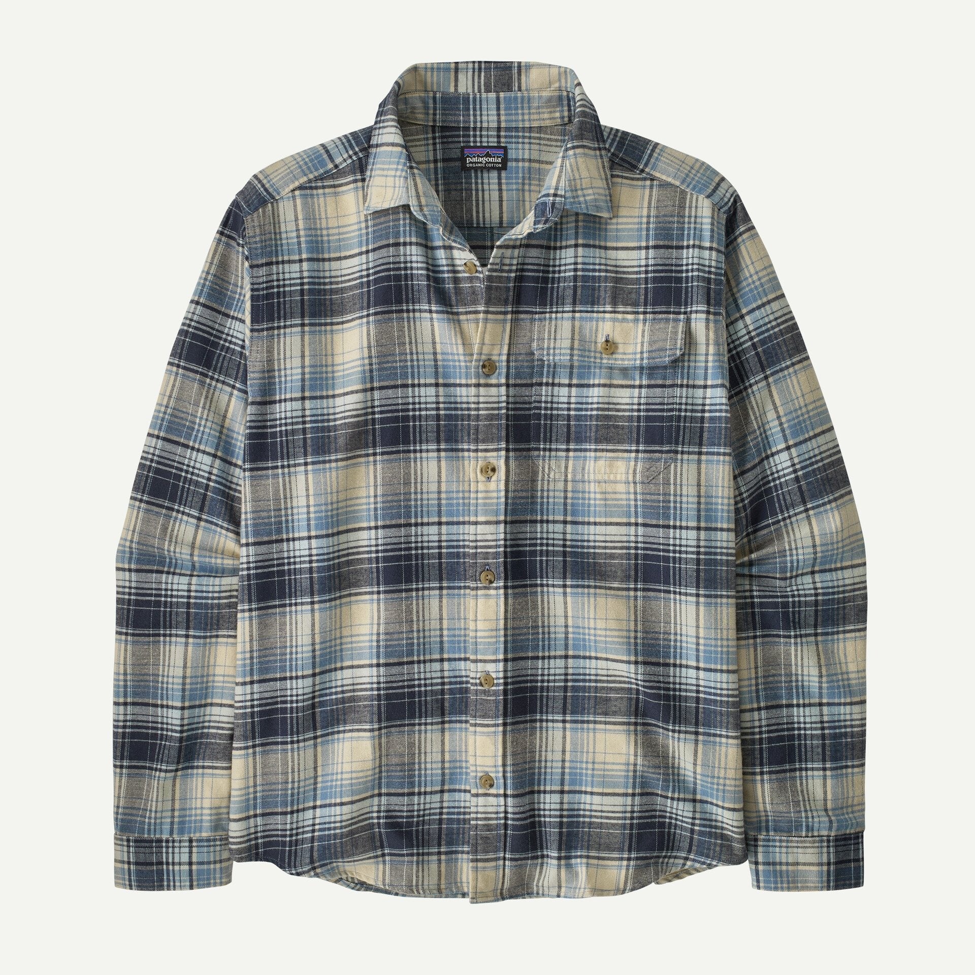 Men's Long-Sleeved Lightweight Fjord Flannel Shirt - Image 3