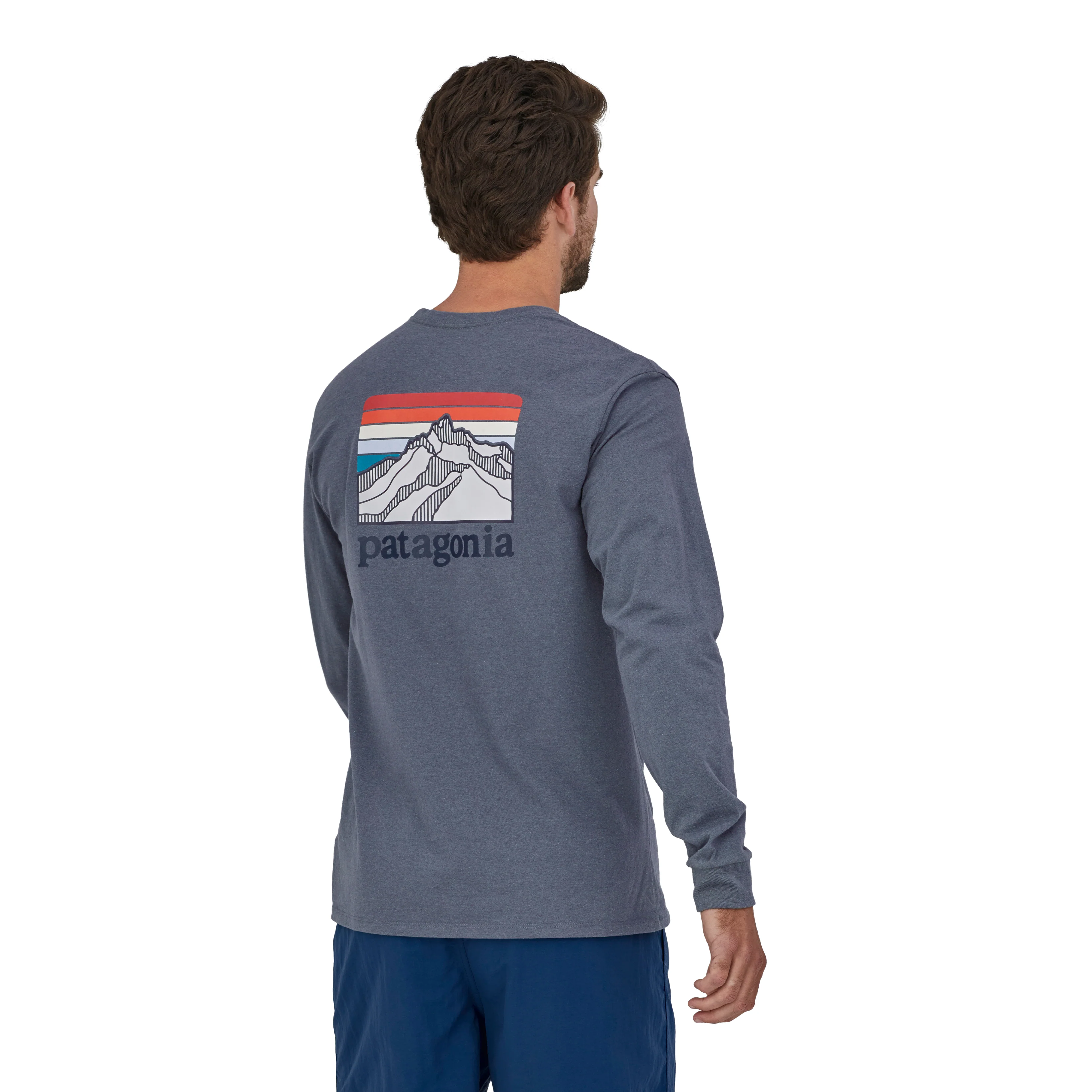 Men's Long-Sleeved Line Logo Ridge Responsibili-Tee Shirt - Image 3