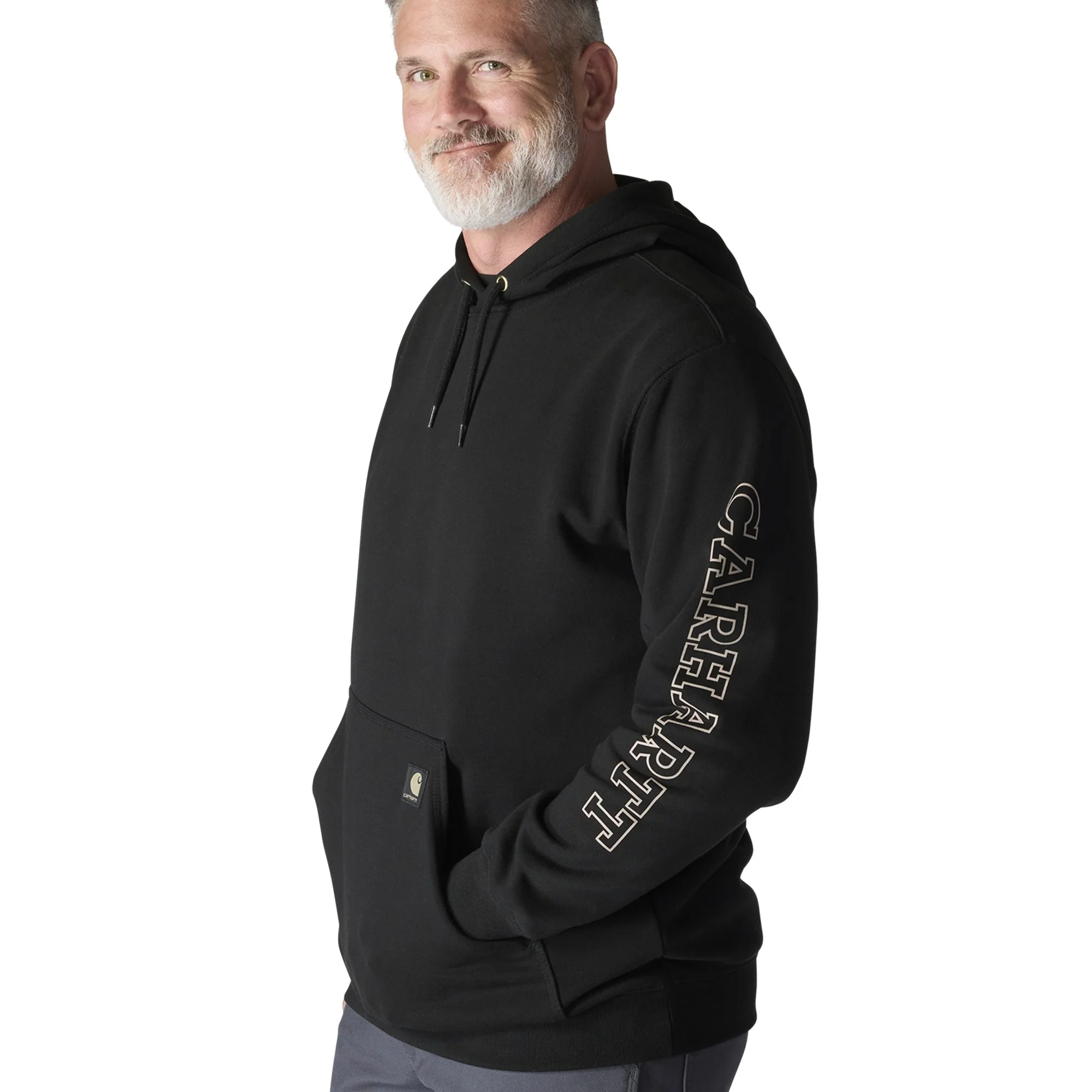 Men's Loose Fit Midweight Camo Graphic Sweatshirt - Image 3