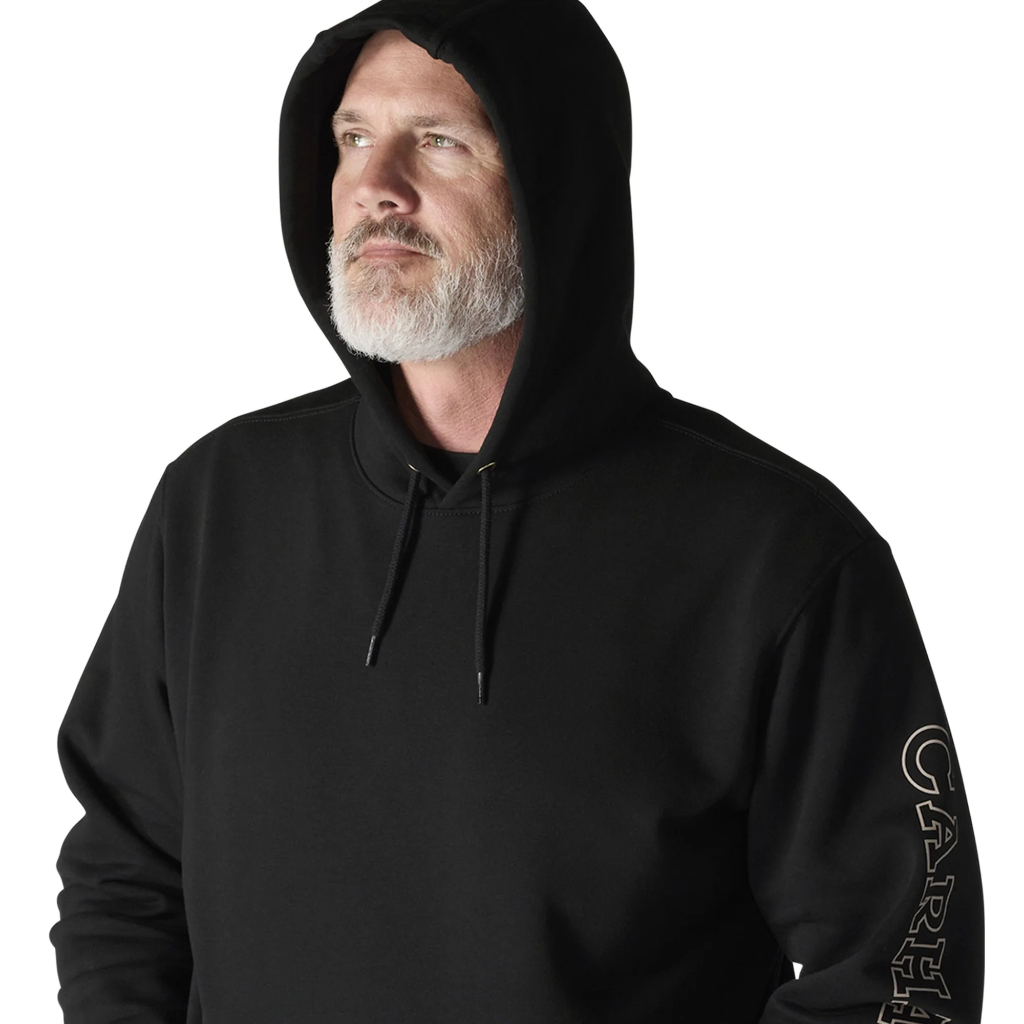 Men's Loose Fit Midweight Camo Graphic Sweatshirt - Image 4