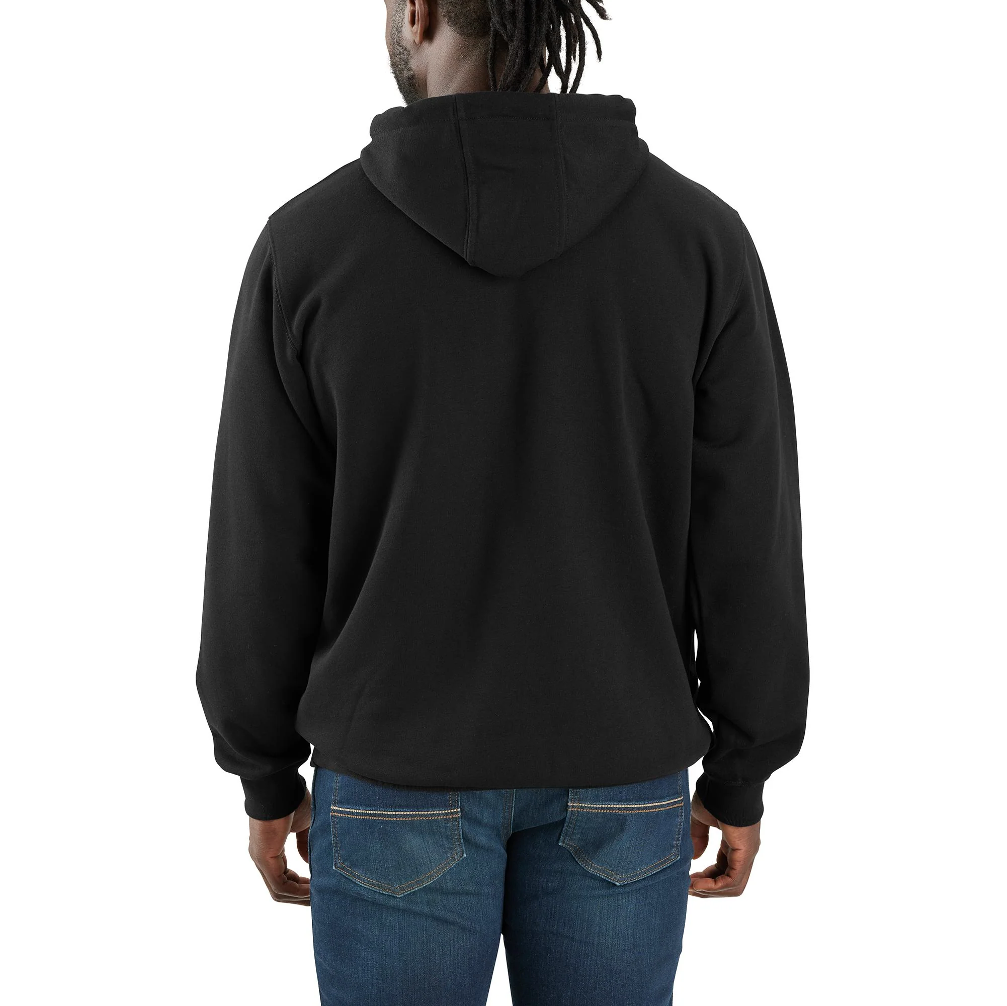 Men's Loose Fit Midweight Camo Logo Graphic Sweatshirt - Image 2