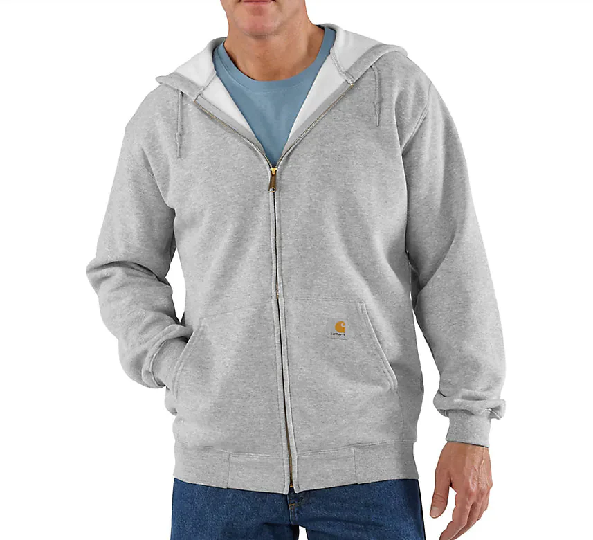 Men's Loose Fit Midweight Full-Zip Sweatshirt