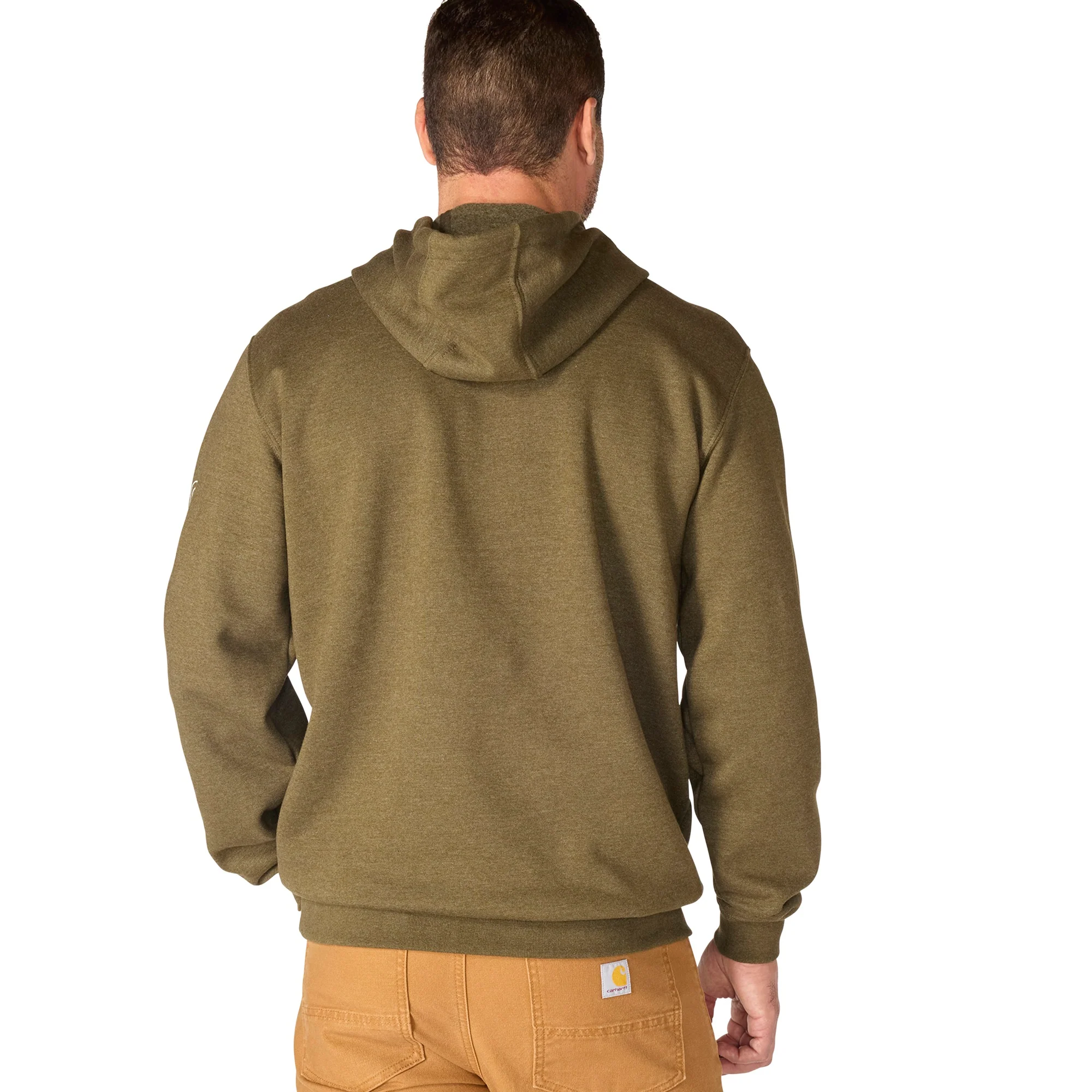 Men's Loose Fit Midweight Logo Sleeve Graphic Sweatshirt - Image 6