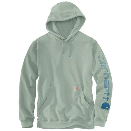 Men's Loose Fit Midweight Logo Sleeve Graphic Sweatshirt